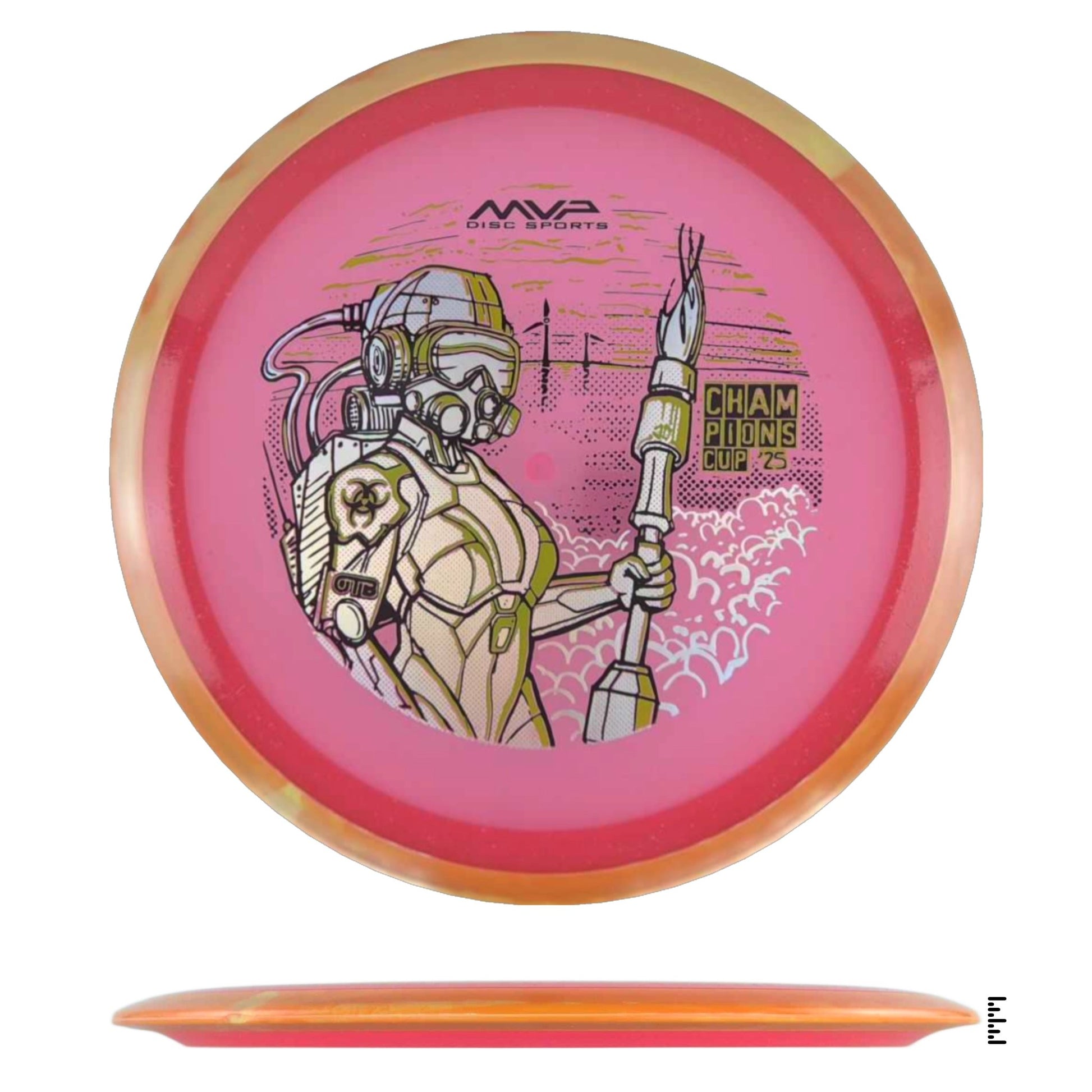 Particle Glow Proton Virus - Champions Cup Edition - Red / Orange - Powergrip USA