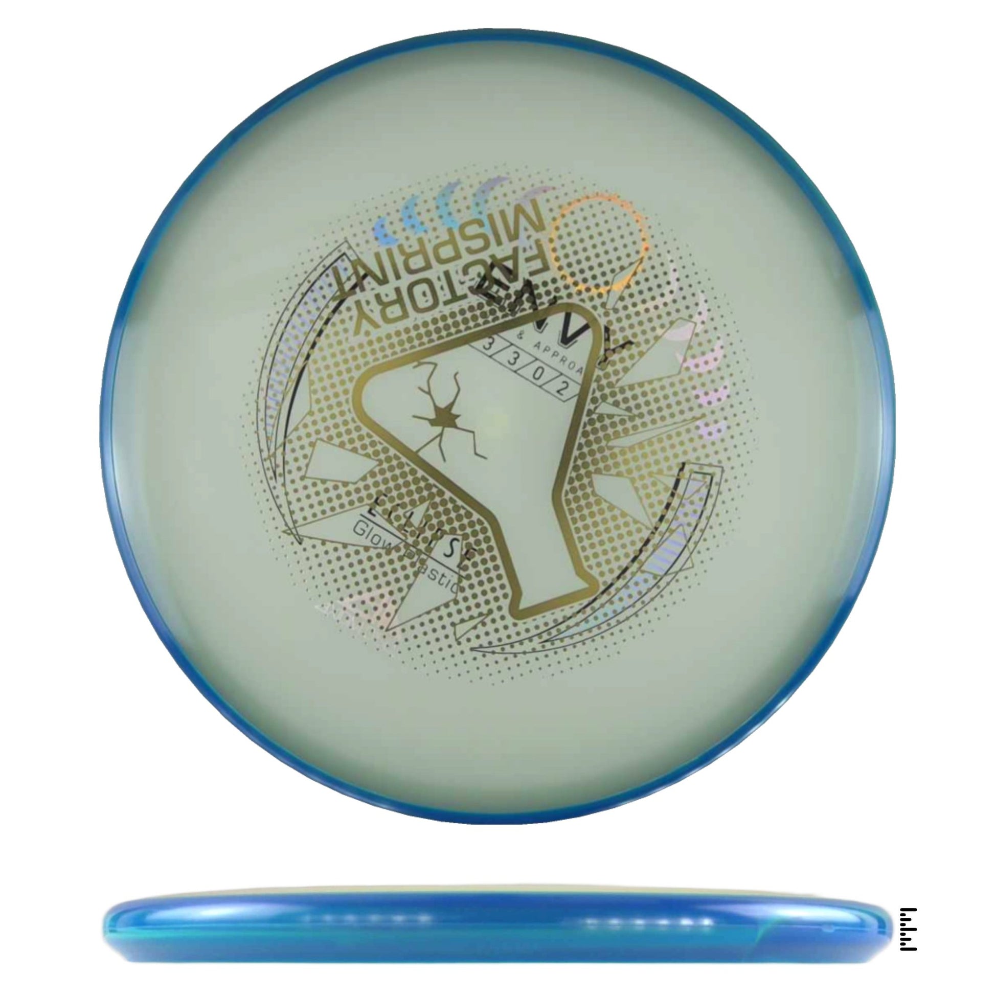 Axiom Discs Eclipse Envy Factory Misprint - Blue - Powergrip USA