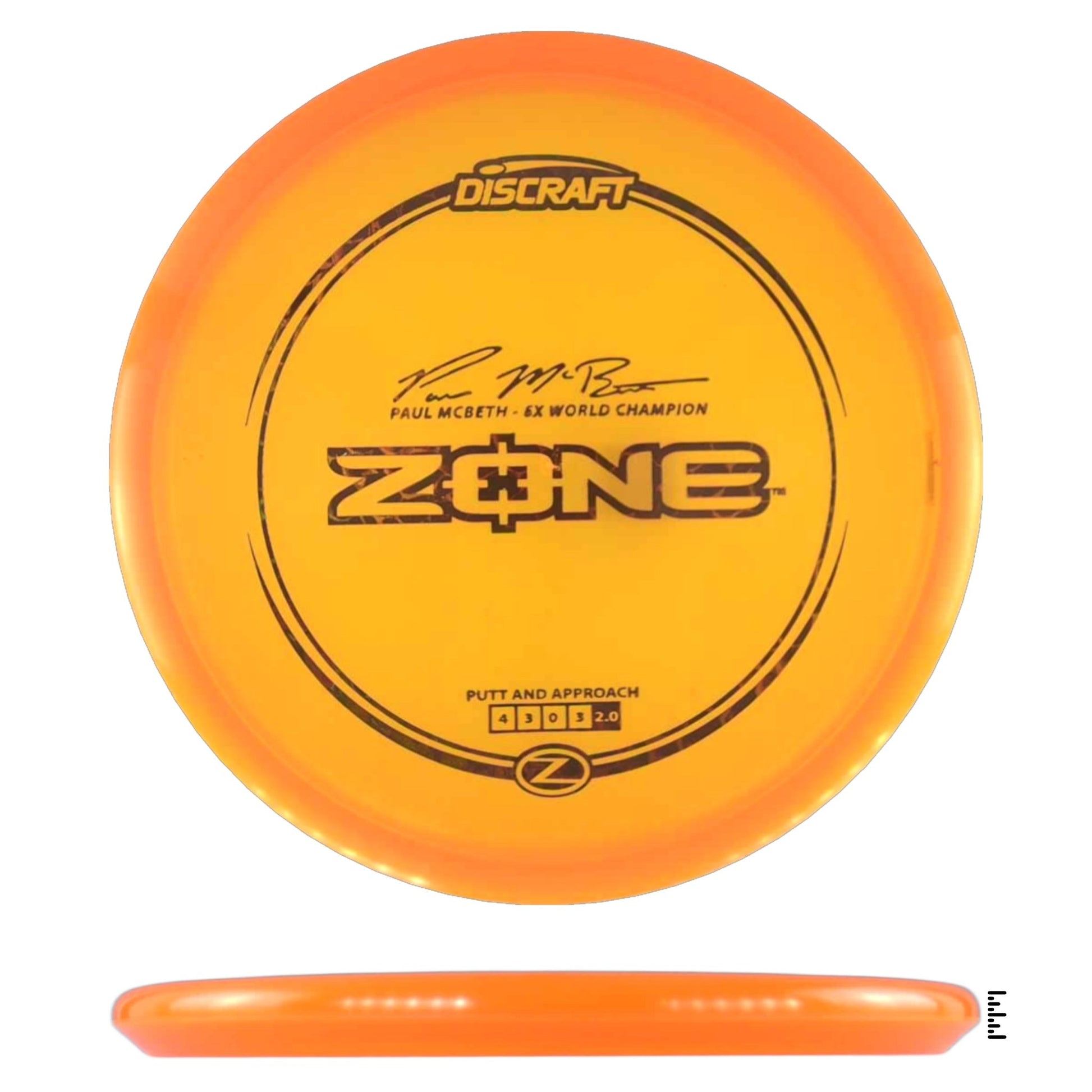Discraft Z Line Zone Paul McBeth - Orange - Powergrip USA