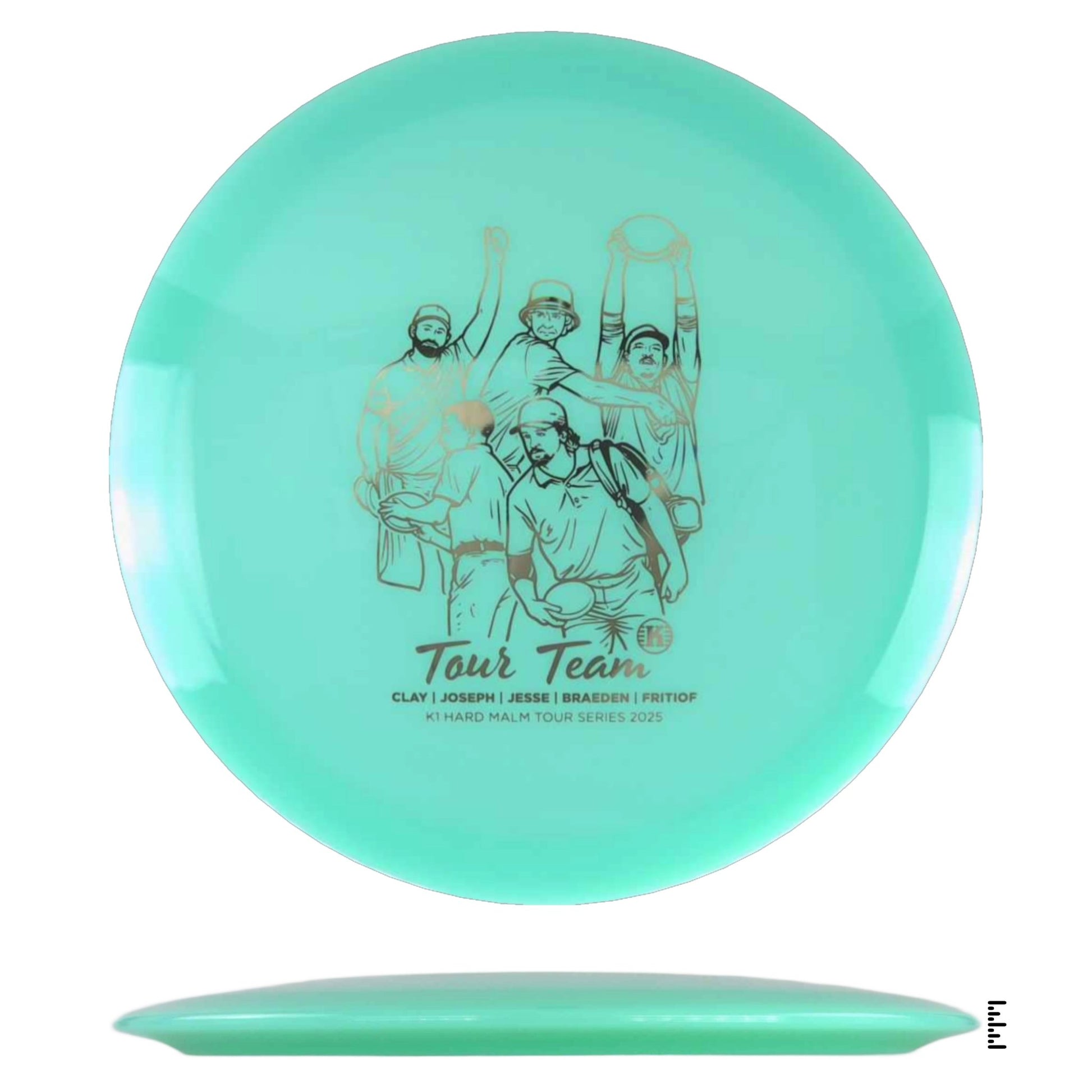 K1 Hard Malm 2025 Team Tour Series - Mint - Powergrip USA