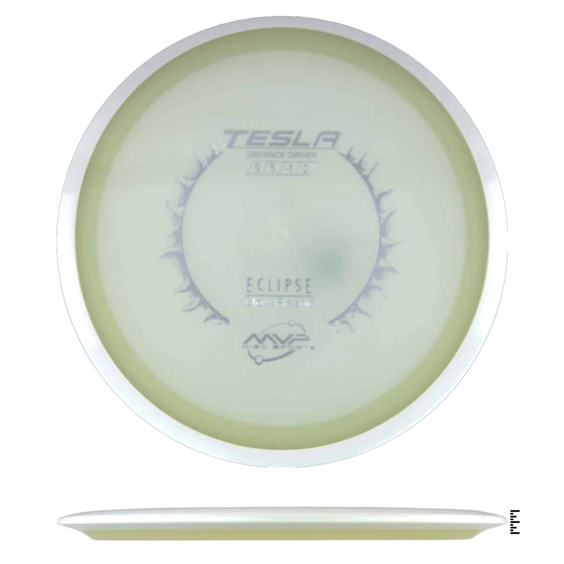 MVP Disc Sports Eclipse Tesla - Glow - Powergrip USA