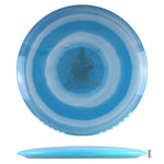 Latitude 64 Gold Bullseye Explorer - Isaac Robinson Team Series 2025 - White / Sky Blue - Powergrip USA