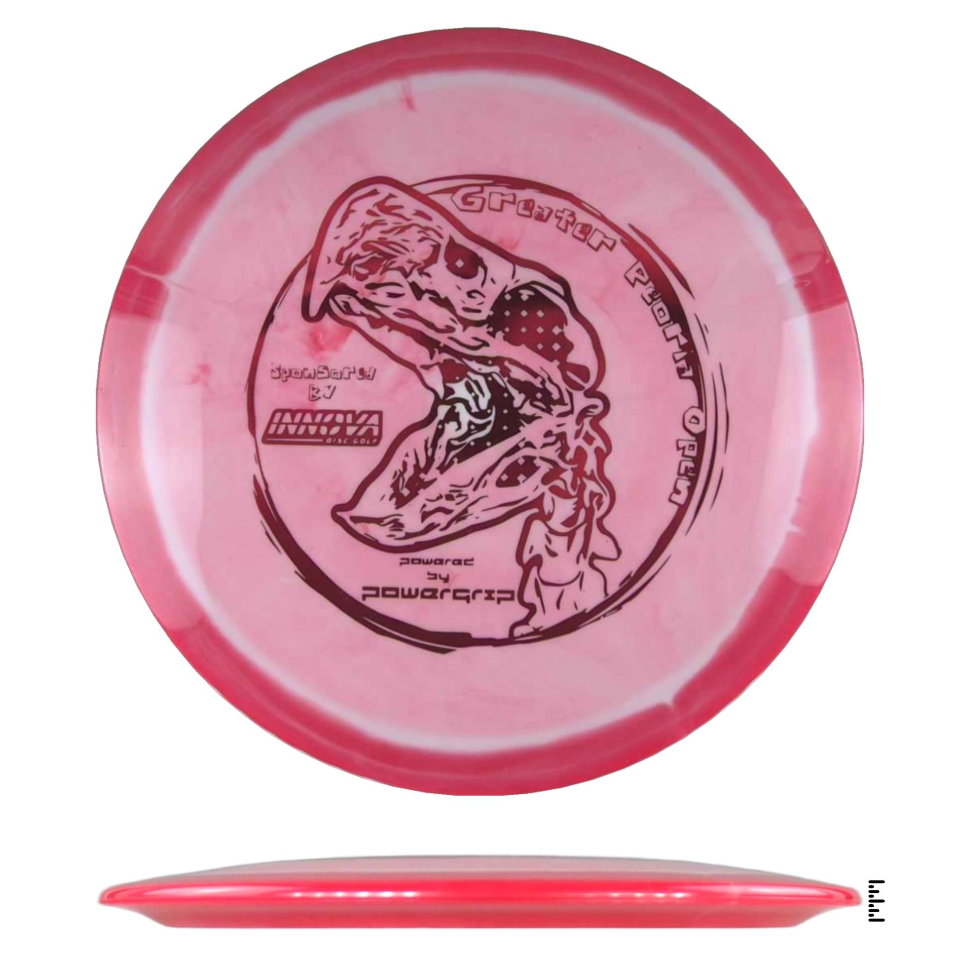 Innova Halo Firebird - 2024 Greater Peoria Open - White / Red - Powergrip USA