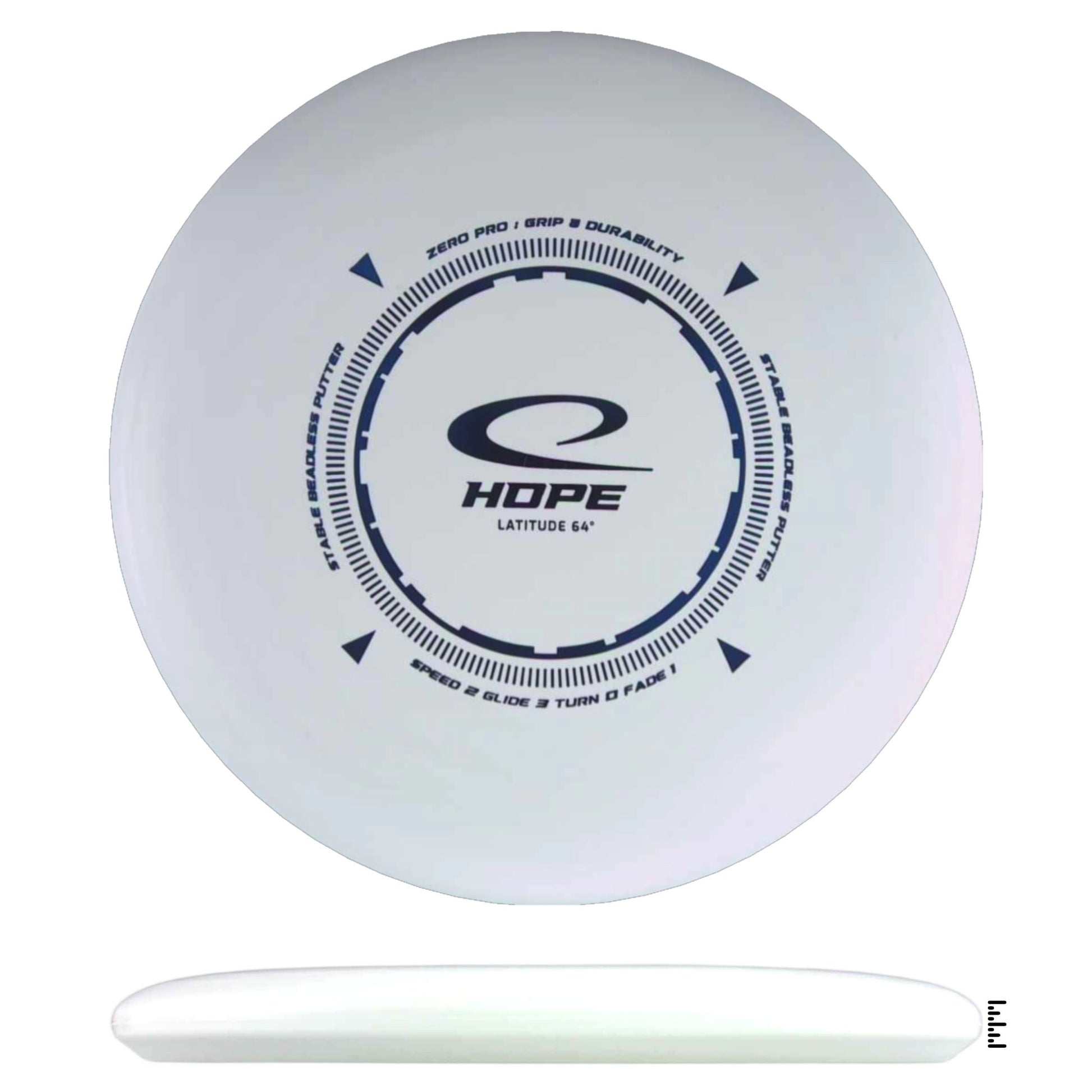 Latitude 64 Zero Pro Hope - White - Powergrip USA