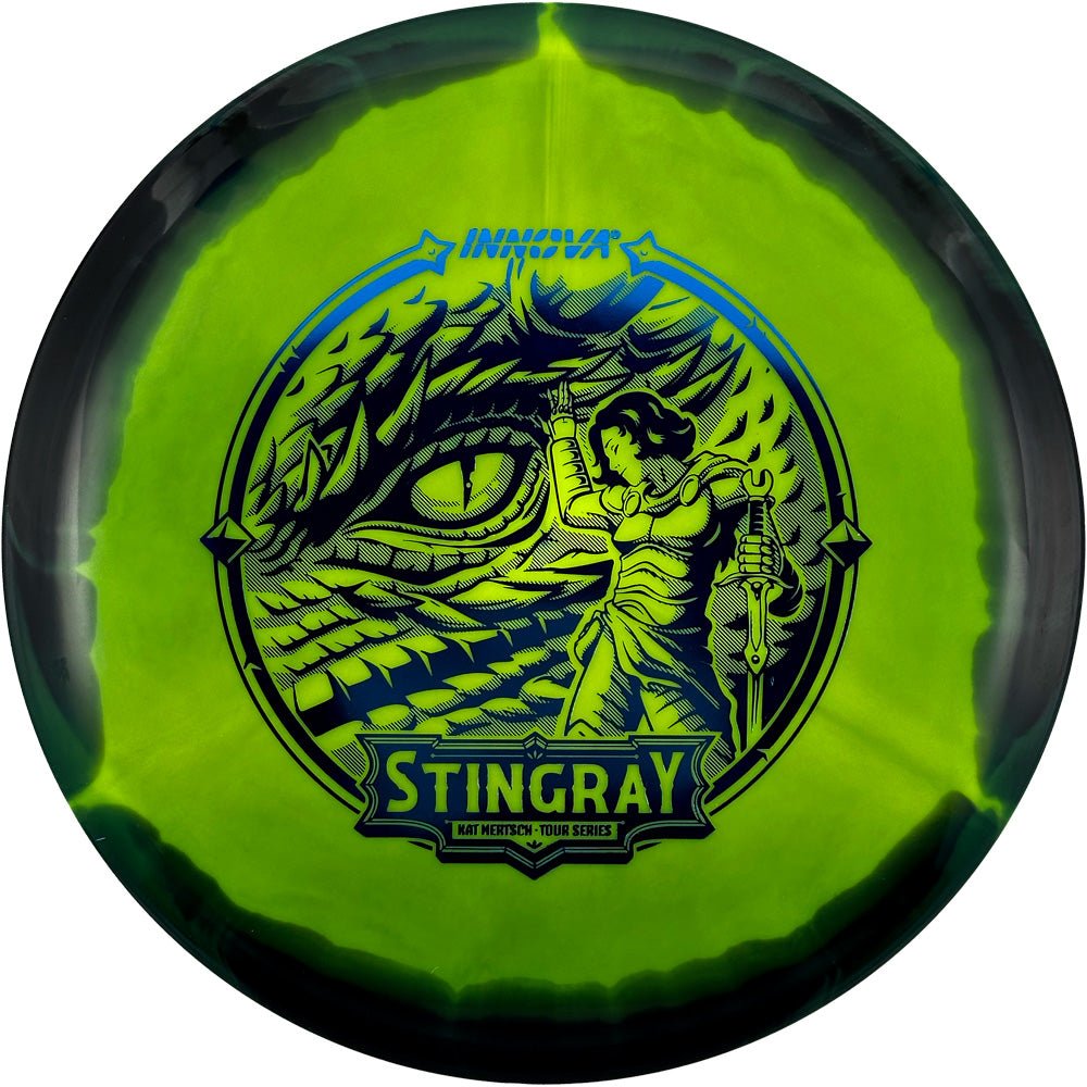Halo Stingray 2025 Kat Mertsch Tour Series - Fluorescent Yellow / White - Powergrip USA