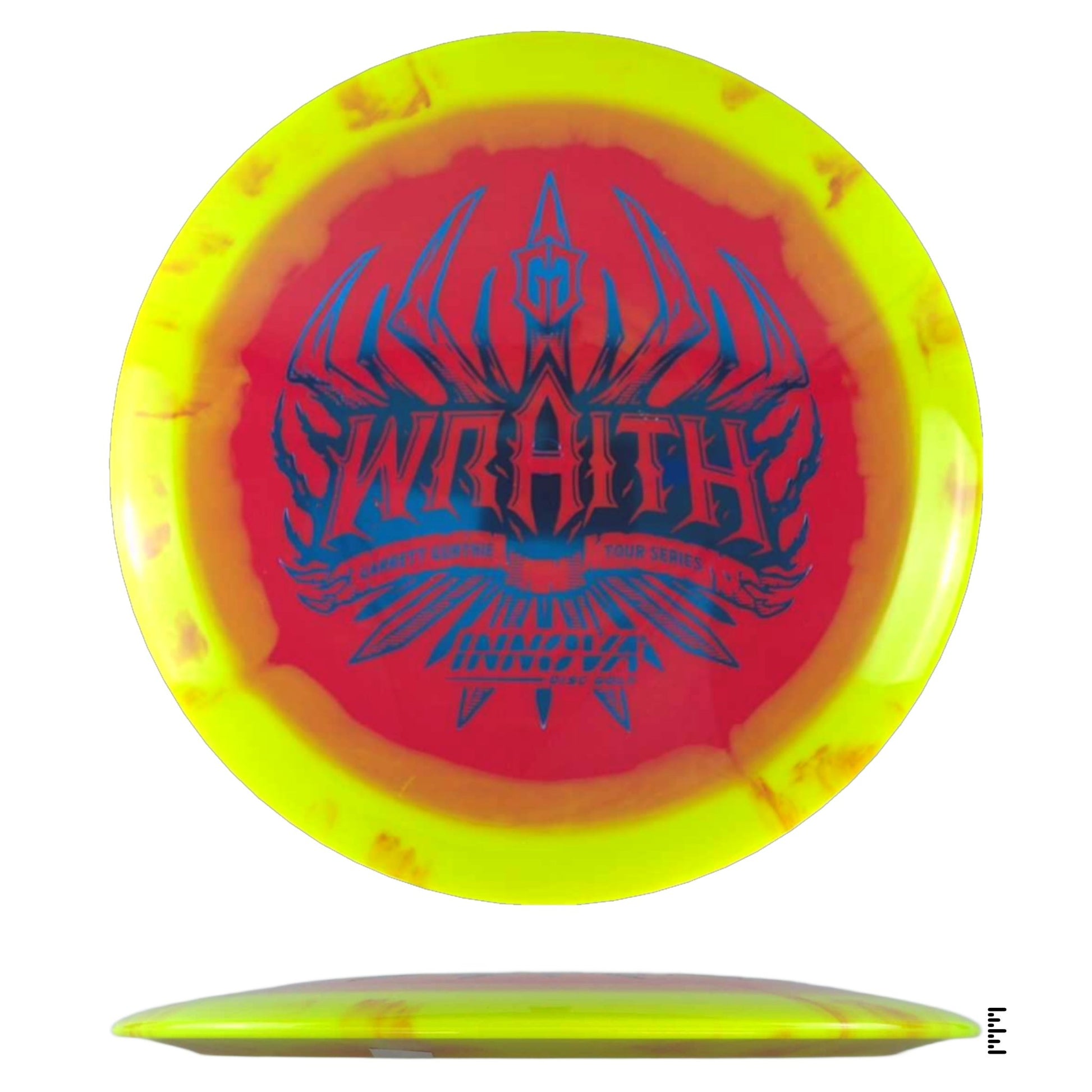 Halo Wraith 2025 Garrett Gurthie Tour Series - Red / Yellow - Powergrip USA