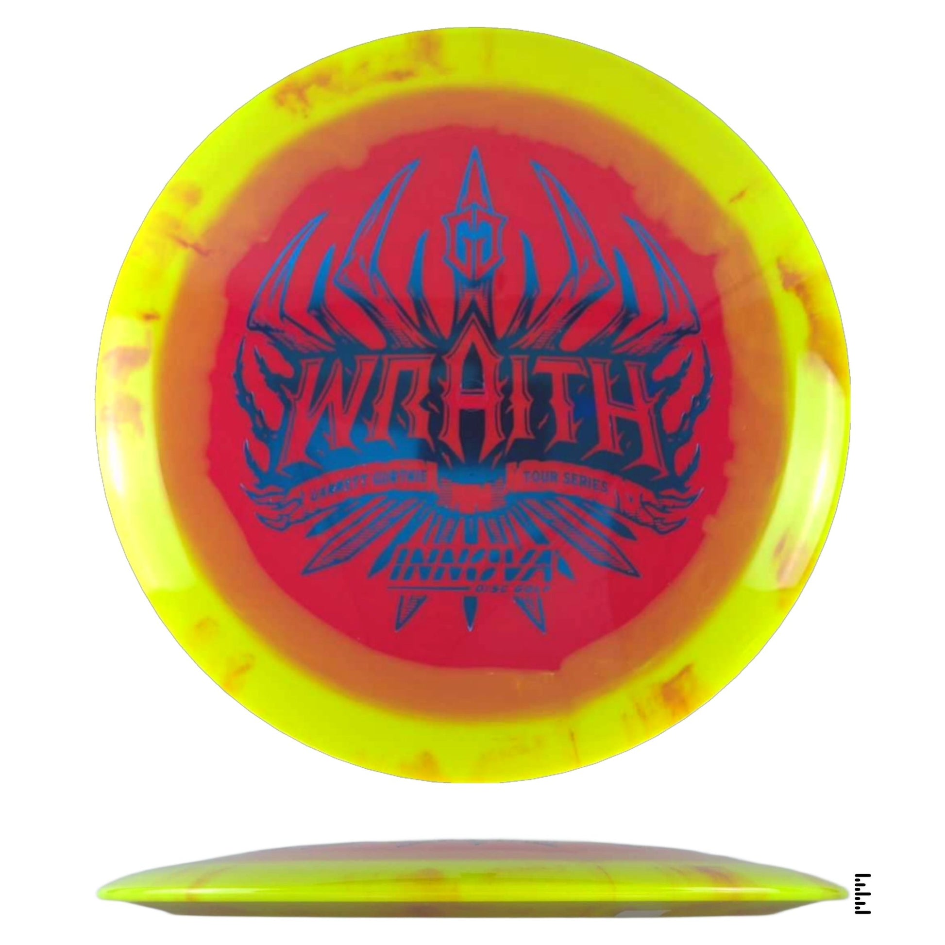 Halo Wraith 2025 Garrett Gurthie Tour Series - Red / Yellow - Powergrip USA