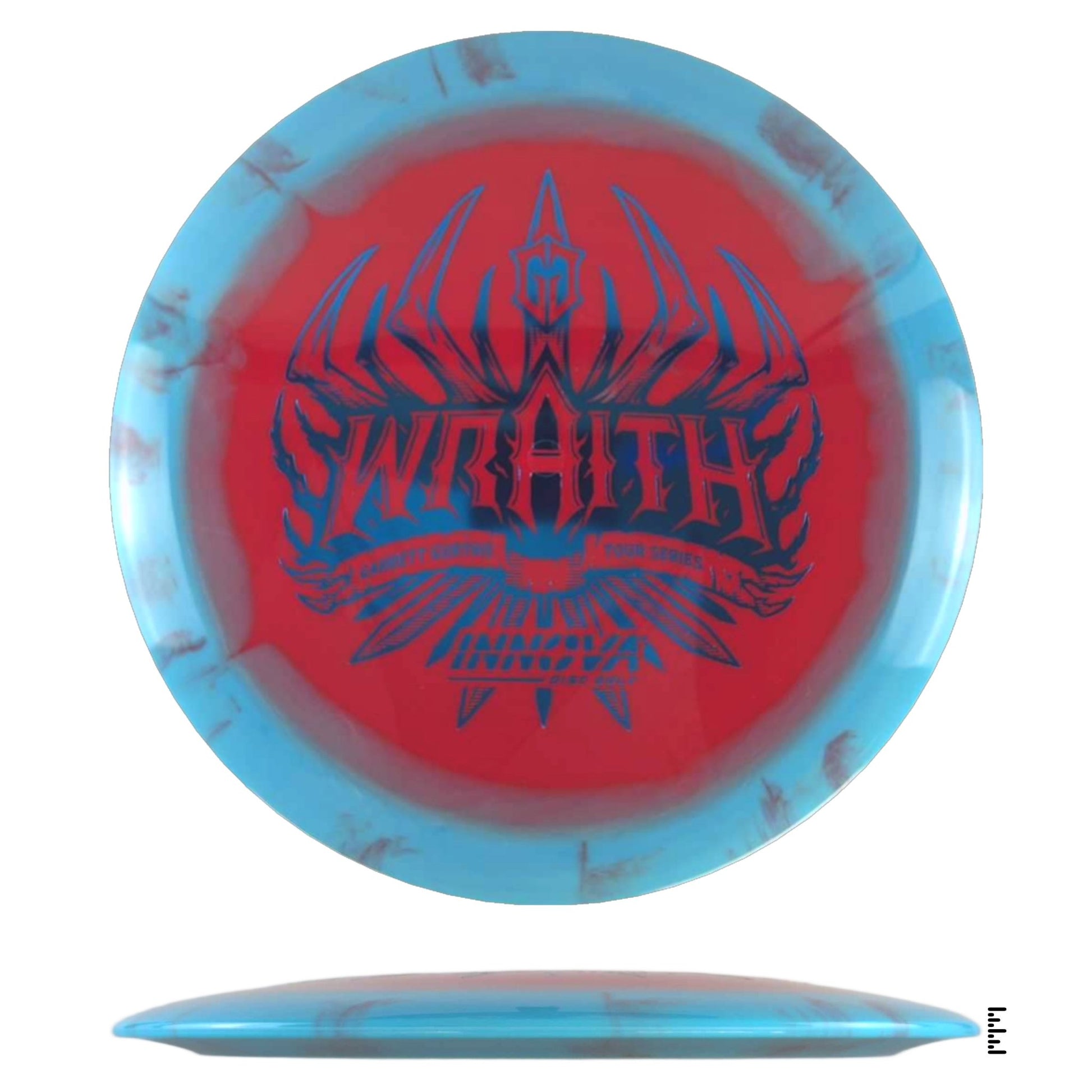 Halo Wraith 2025 Garrett Gurthie Tour Series - Red / Light Blue - Powergrip USA