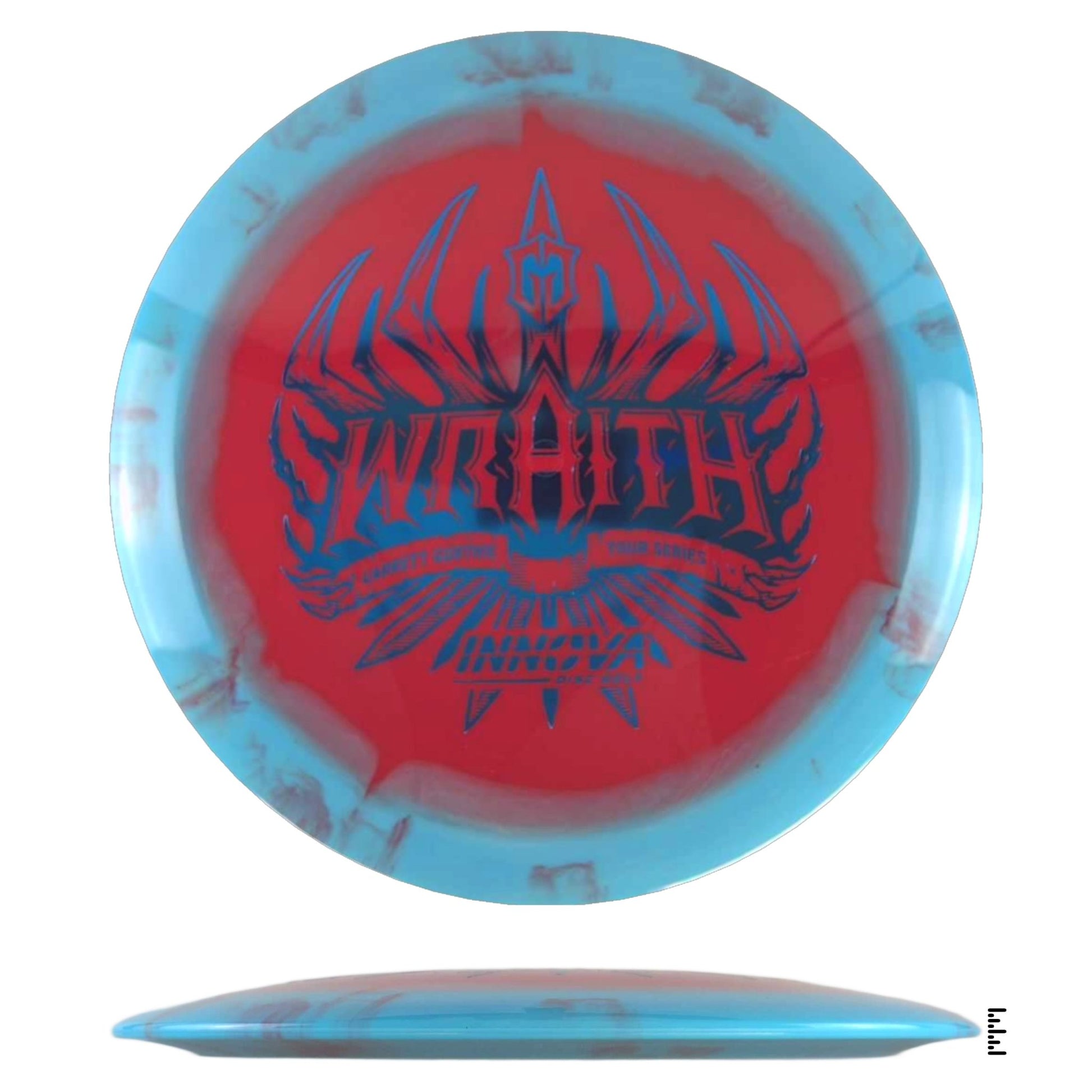Halo Wraith 2025 Garrett Gurthie Tour Series - Red / Light Blue - Powergrip USA