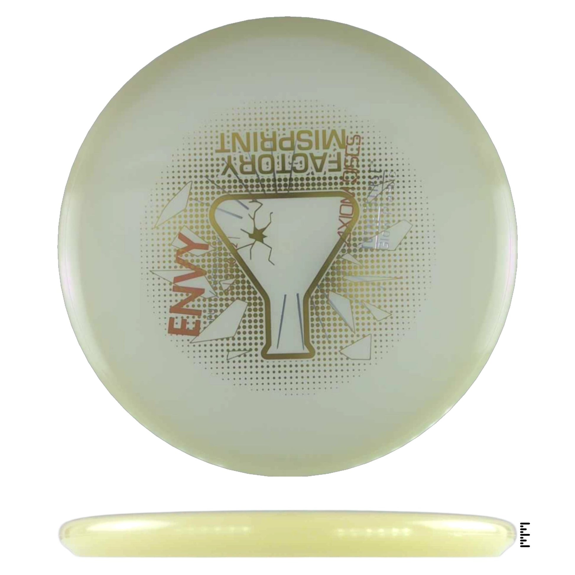 Axiom Discs Total Eclipse Envy Factory Misprint - Glow - Powergrip USA