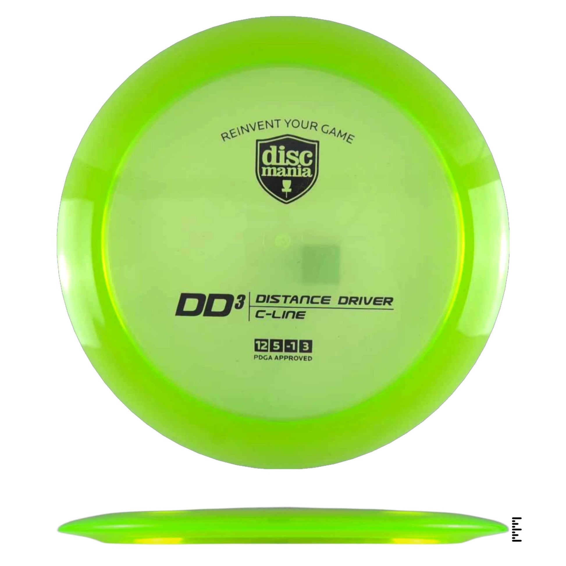 Discmania C - Line DD3 - Green - Powergrip USA