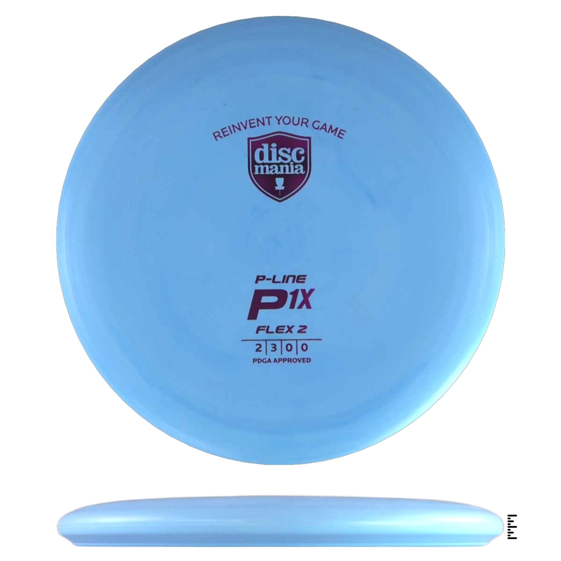 Discmania P - Line Flex 2 P1x - Sky Blue - Powergrip USA