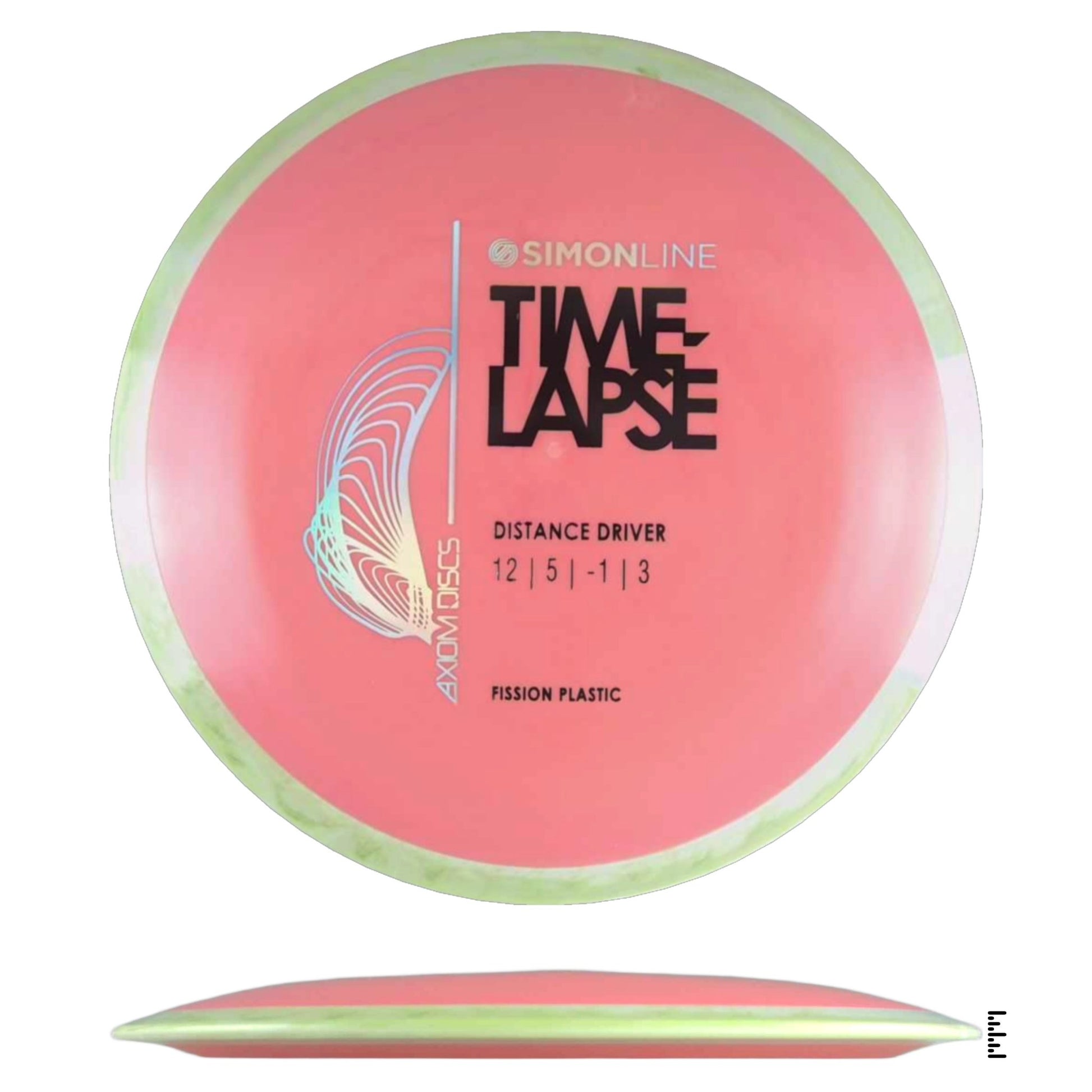 Fission Time - Lapse - Salmon / Light Green - Powergrip USA