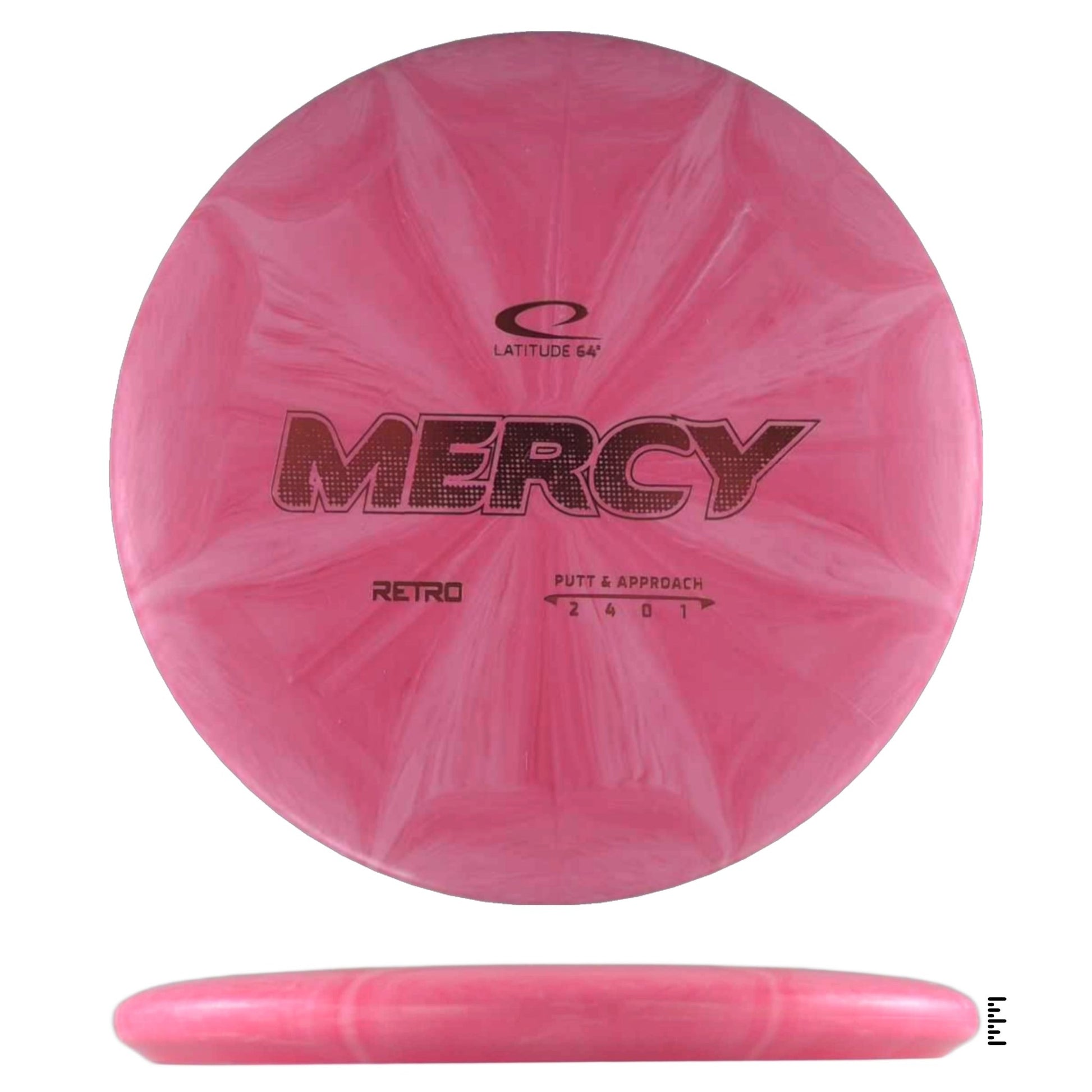 Latitude 64 Retro Burst Mercy - Pink - Powergrip USA