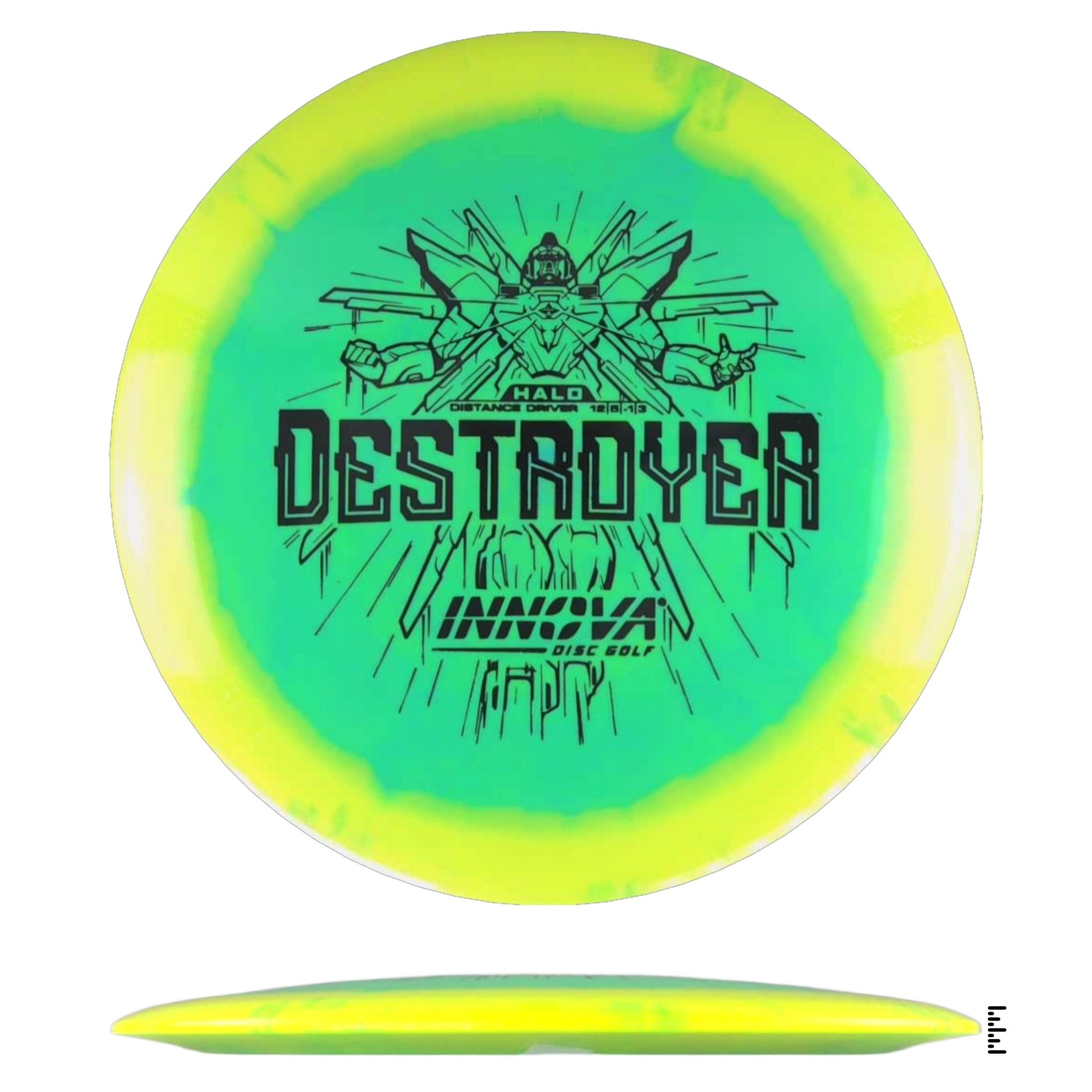 Innova Halo Destroyer - Teal / Yellow - Powergrip USA