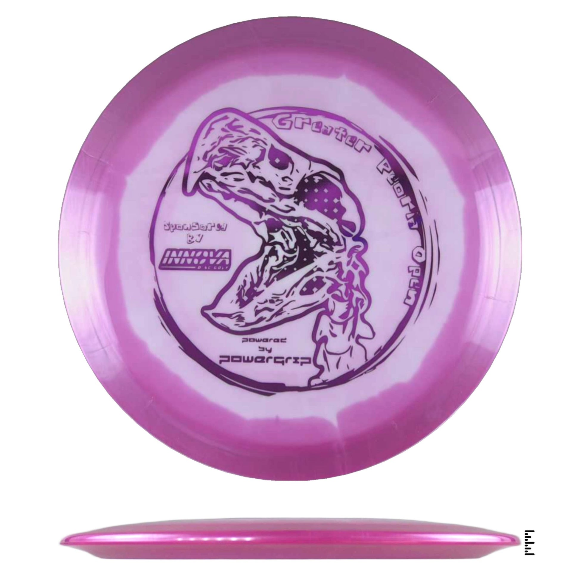Innova Halo Firebird - 2024 Greater Peoria Open - White / Magenta - Powergrip USA