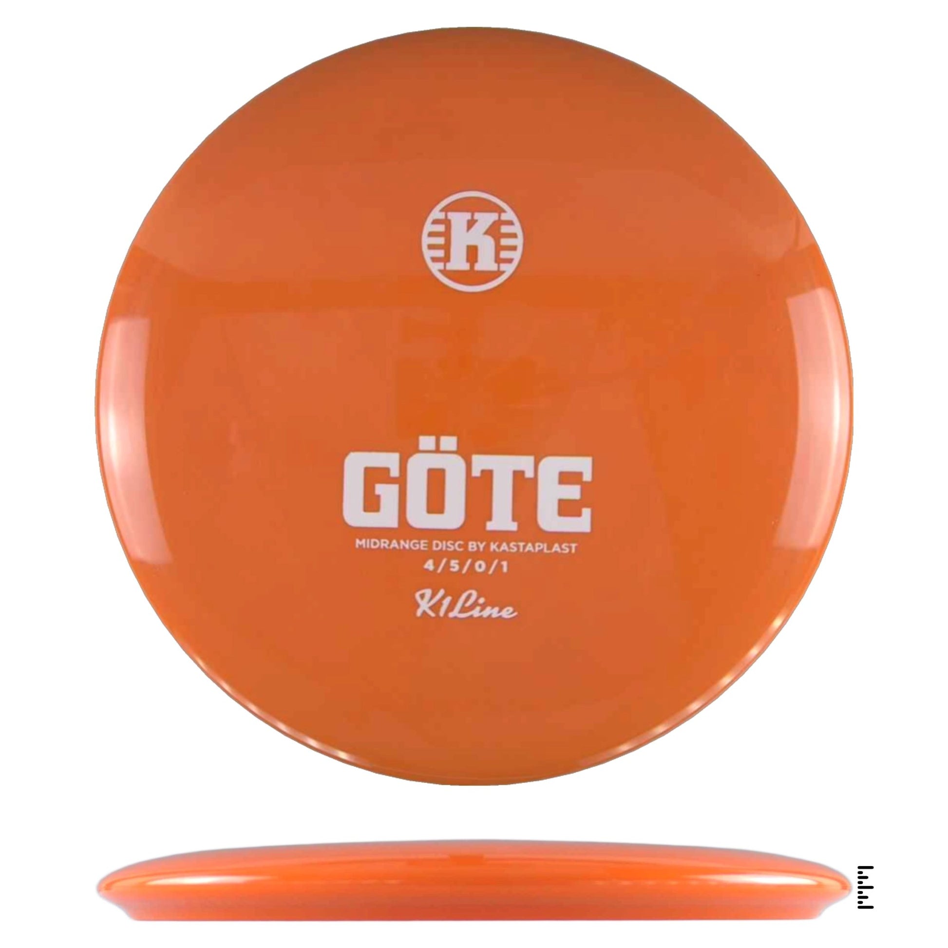 Kastaplast K1 Göte - Orange - Powergrip USA