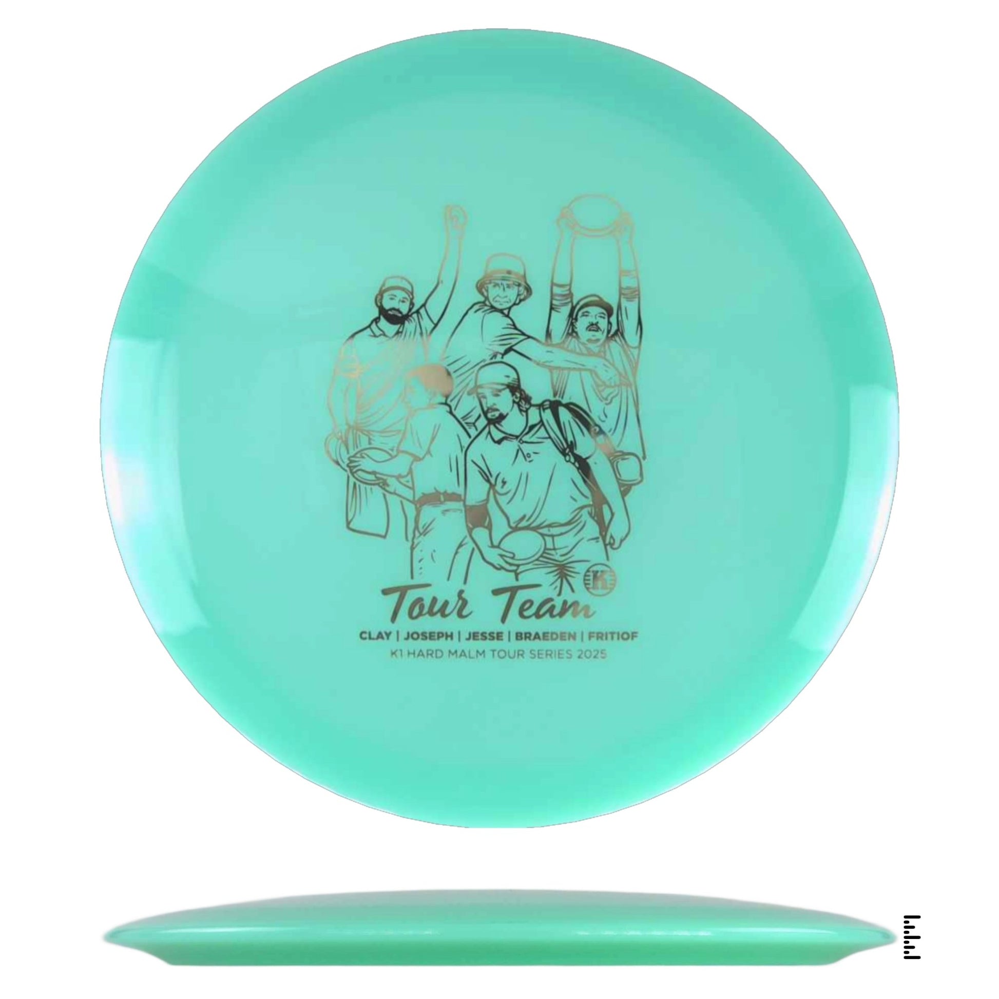 K1 Hard Malm 2025 Team Tour Series - Mint - Powergrip USA