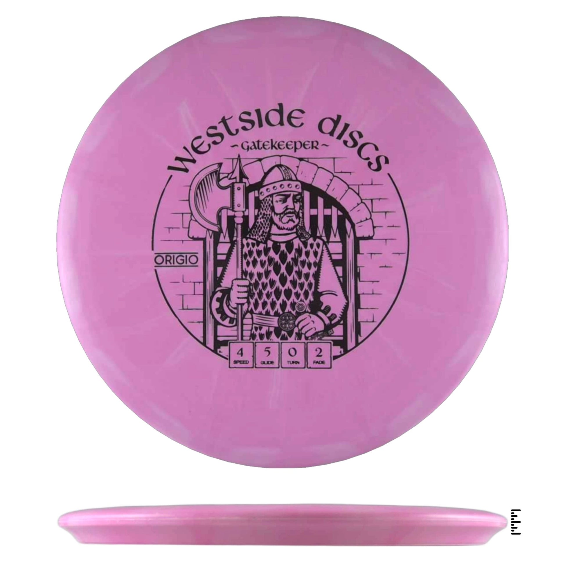 Westside Discs BT Origio Burst Gatekeeper - Pink - Powergrip USA