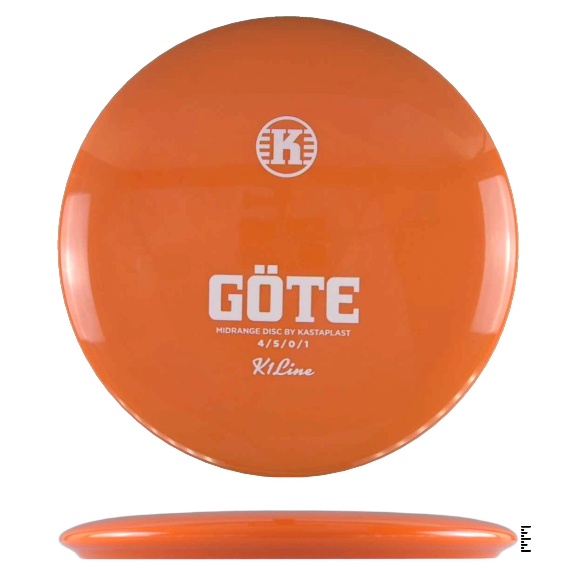 Kastaplast K1 Göte - Orange - Powergrip USA