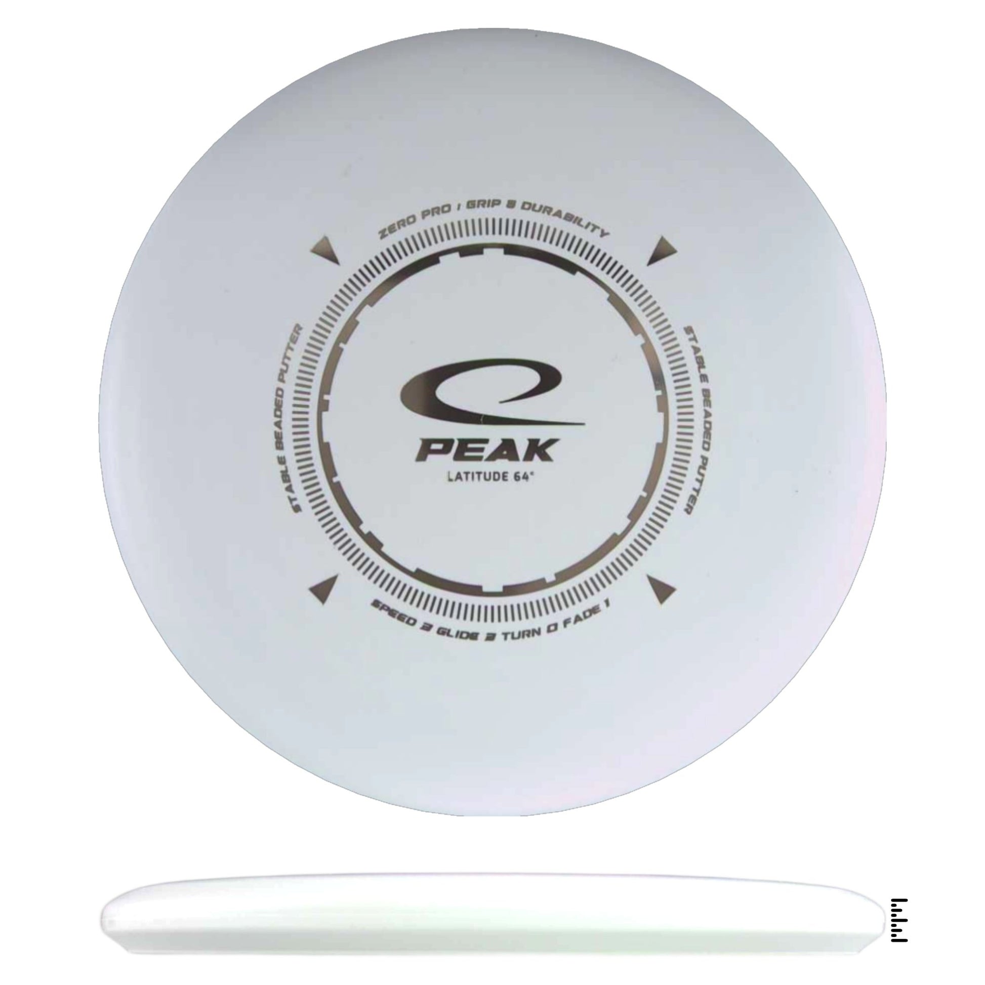 Latitude 64 Zero Pro Peak - White - Powergrip USA