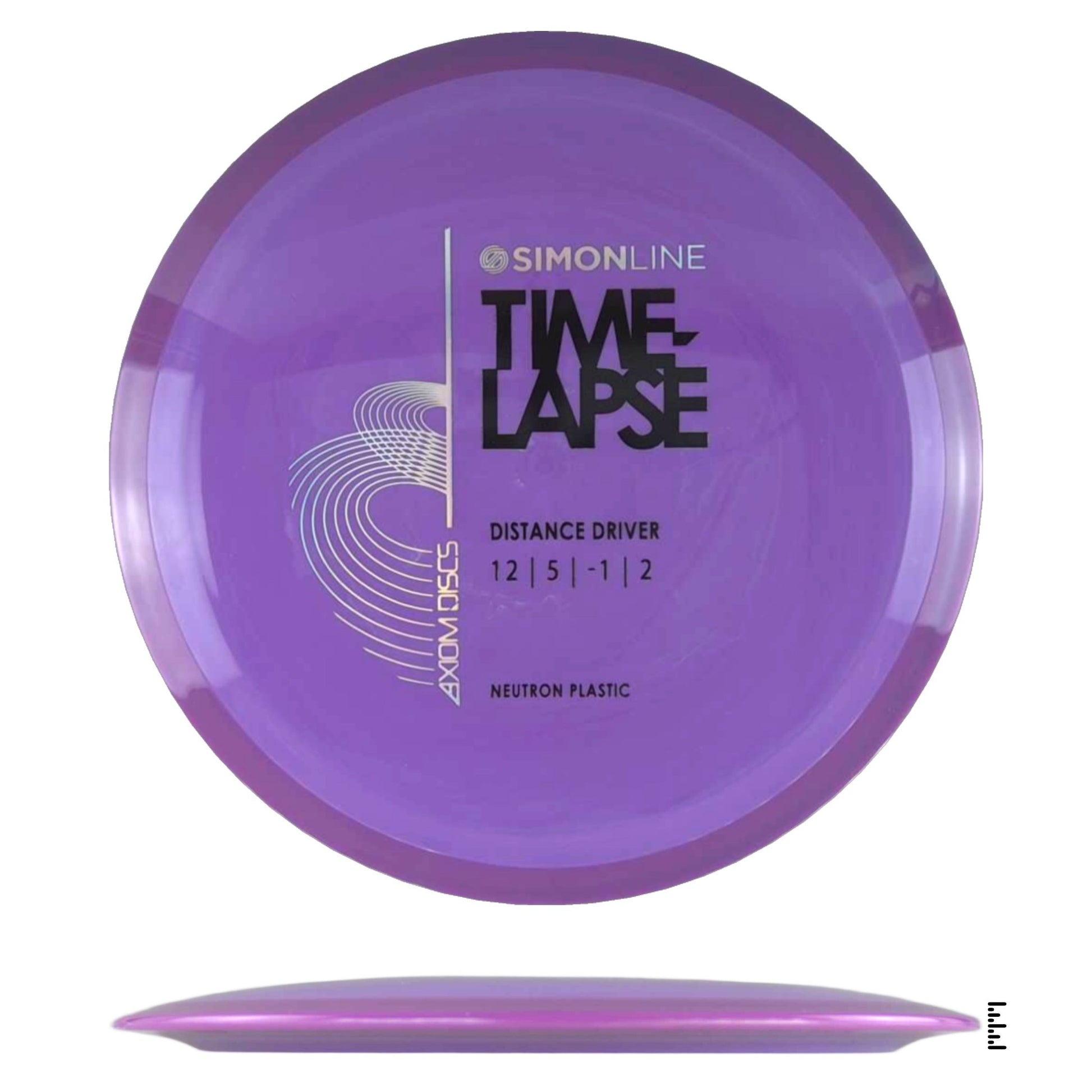 Axiom Discs Simon Line Neutron Time - Lapse - Plum / Violet - Powergrip USA