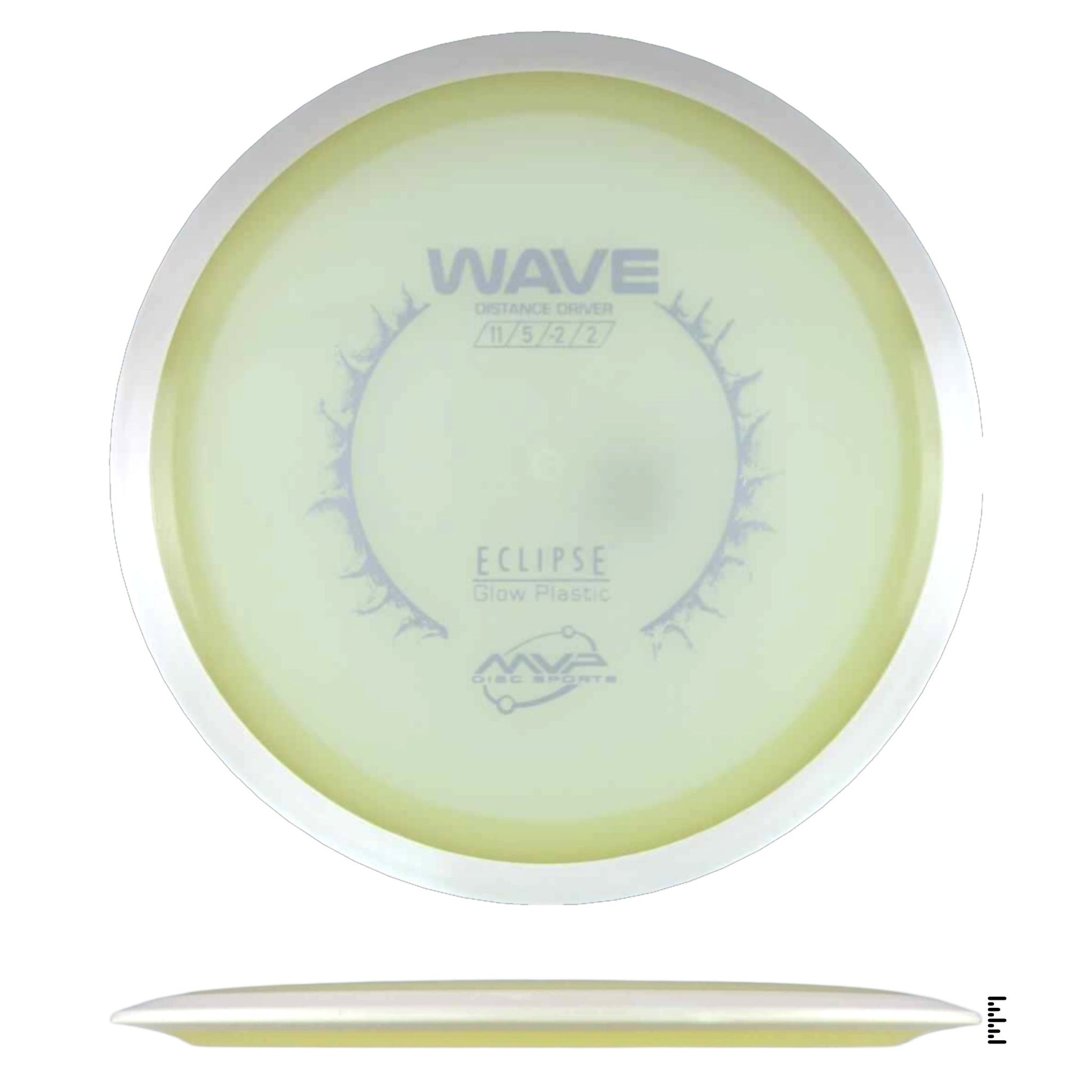 MVP Disc Sports Eclipse Wave - Glow - Powergrip USA