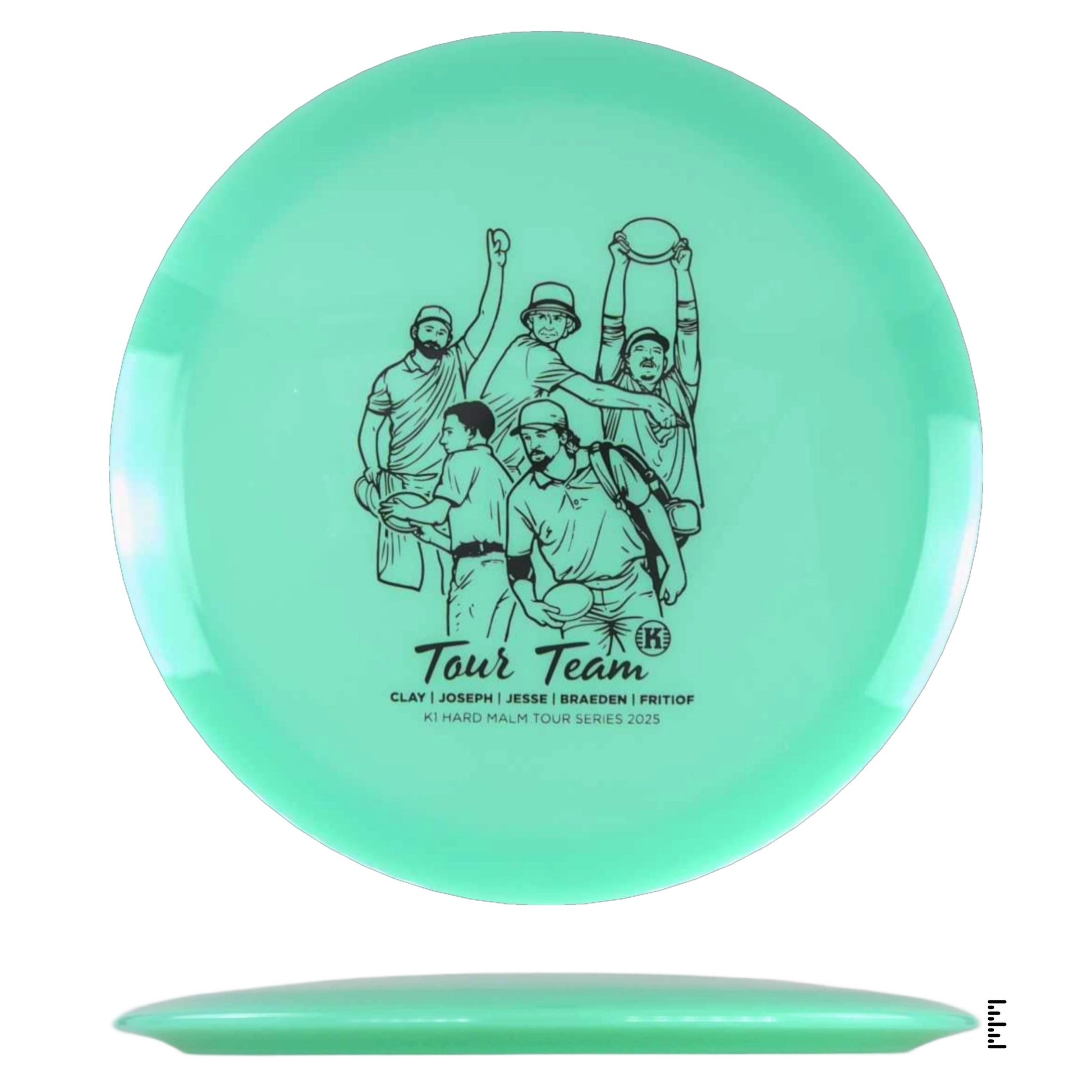 K1 Hard Malm 2025 Team Tour Series - Mint - Powergrip USA