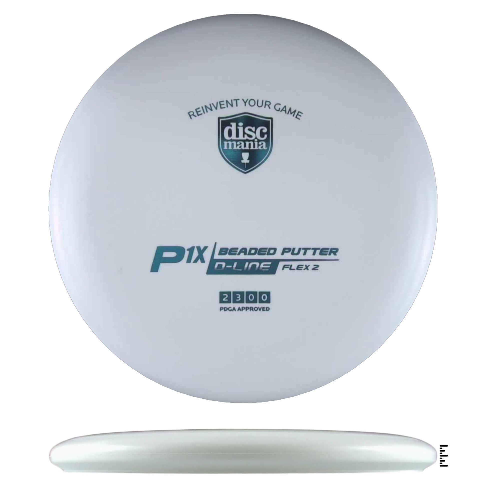 D - Line Flex 2 P1x - White - Powergrip USA