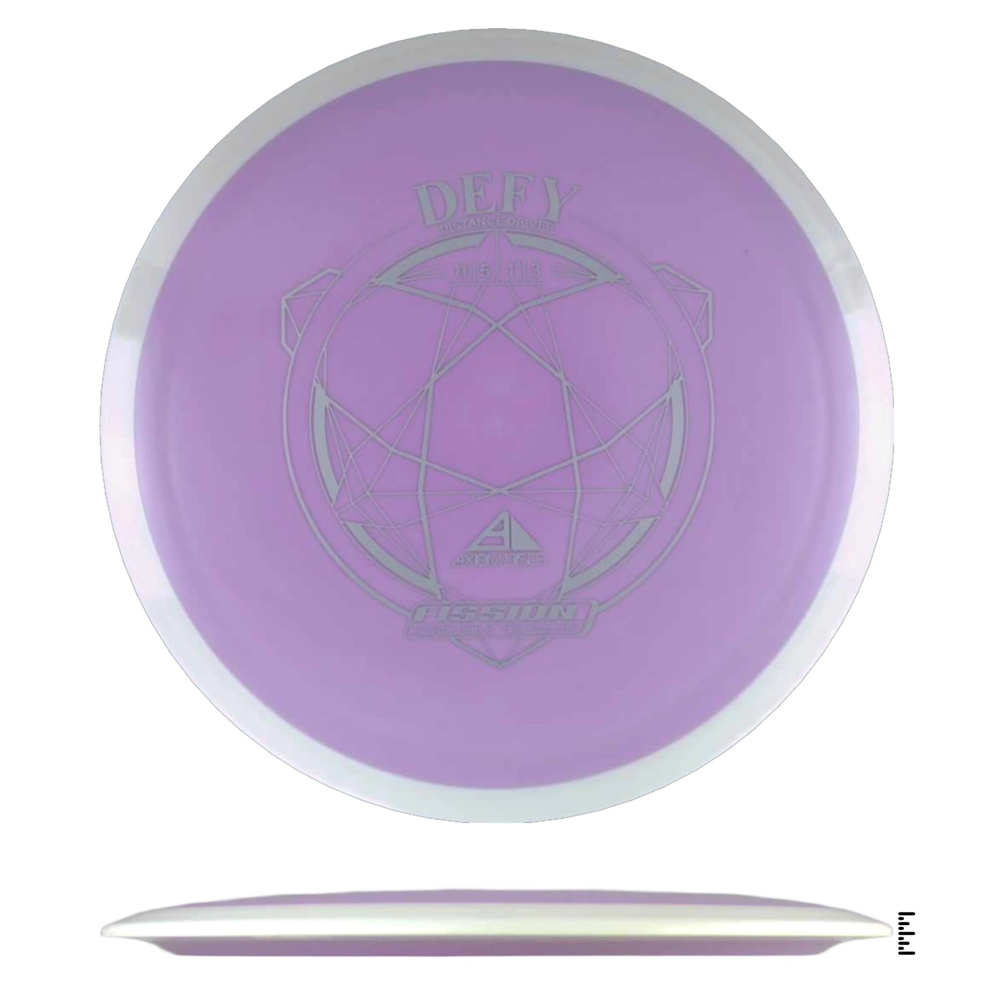 Axiom Discs Fission Defy - Plum / White - Powergrip USA
