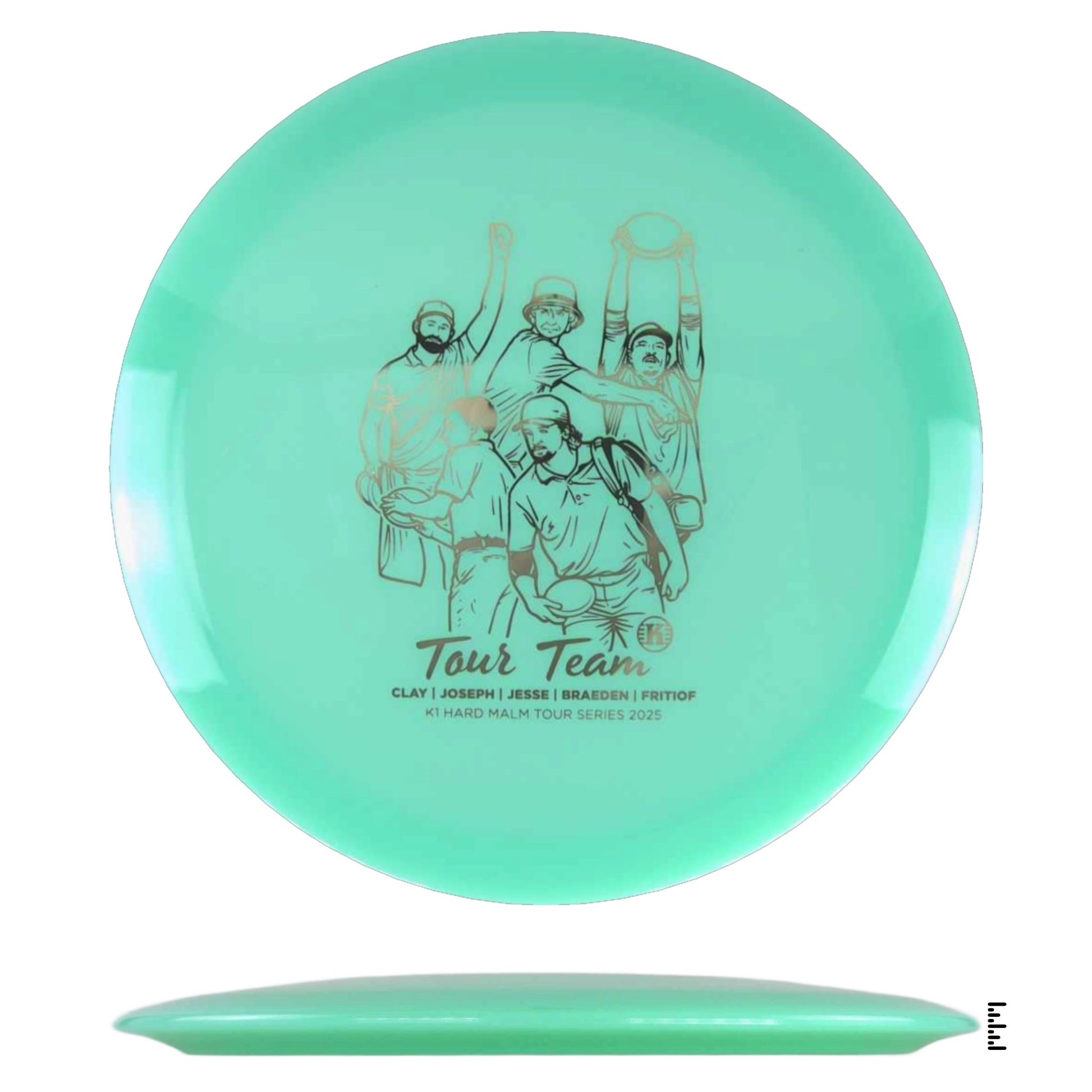 K1 Hard Malm 2025 Team Tour Series - Mint - Powergrip USA