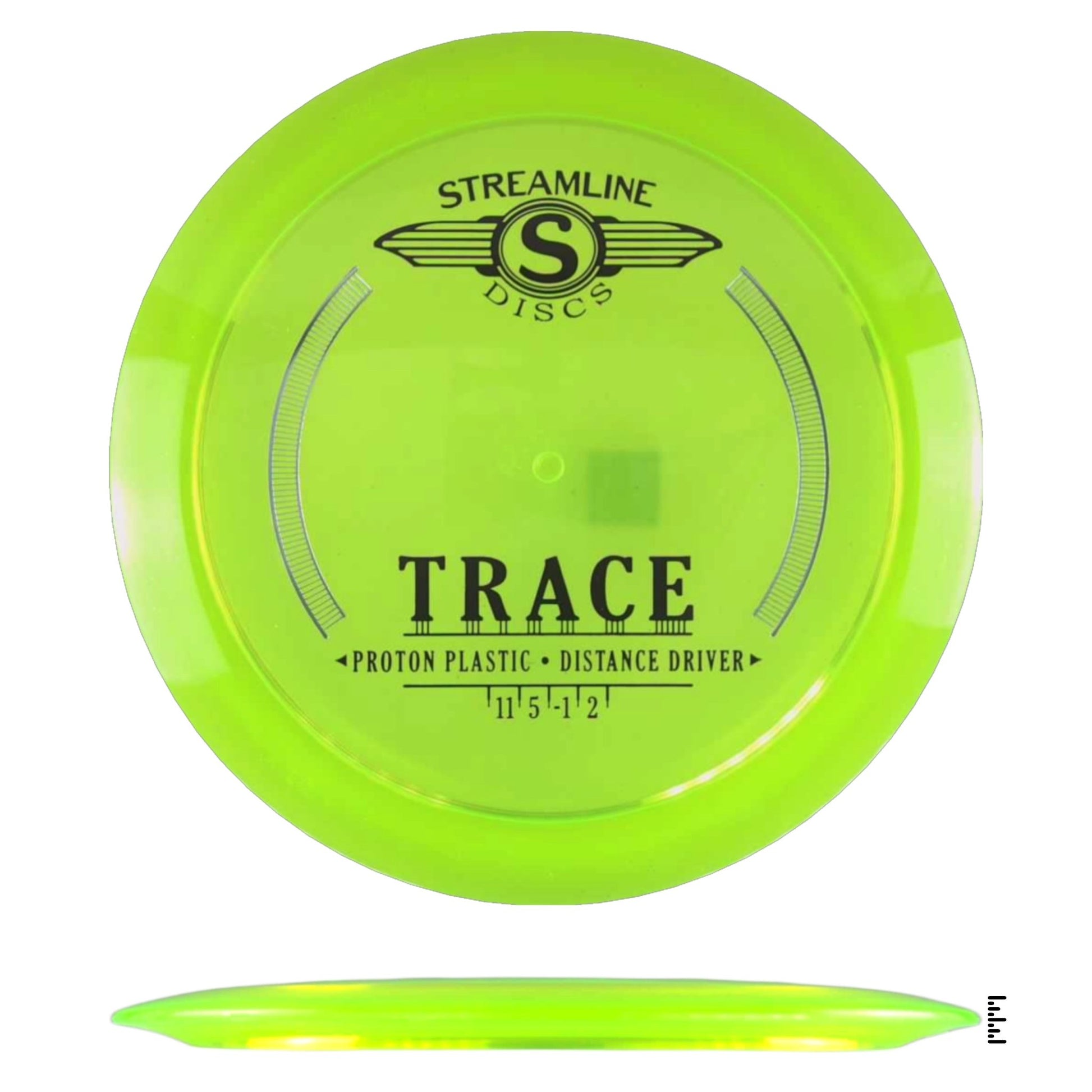 Streamline Discs Proton Trace - Lime - Powergrip USA