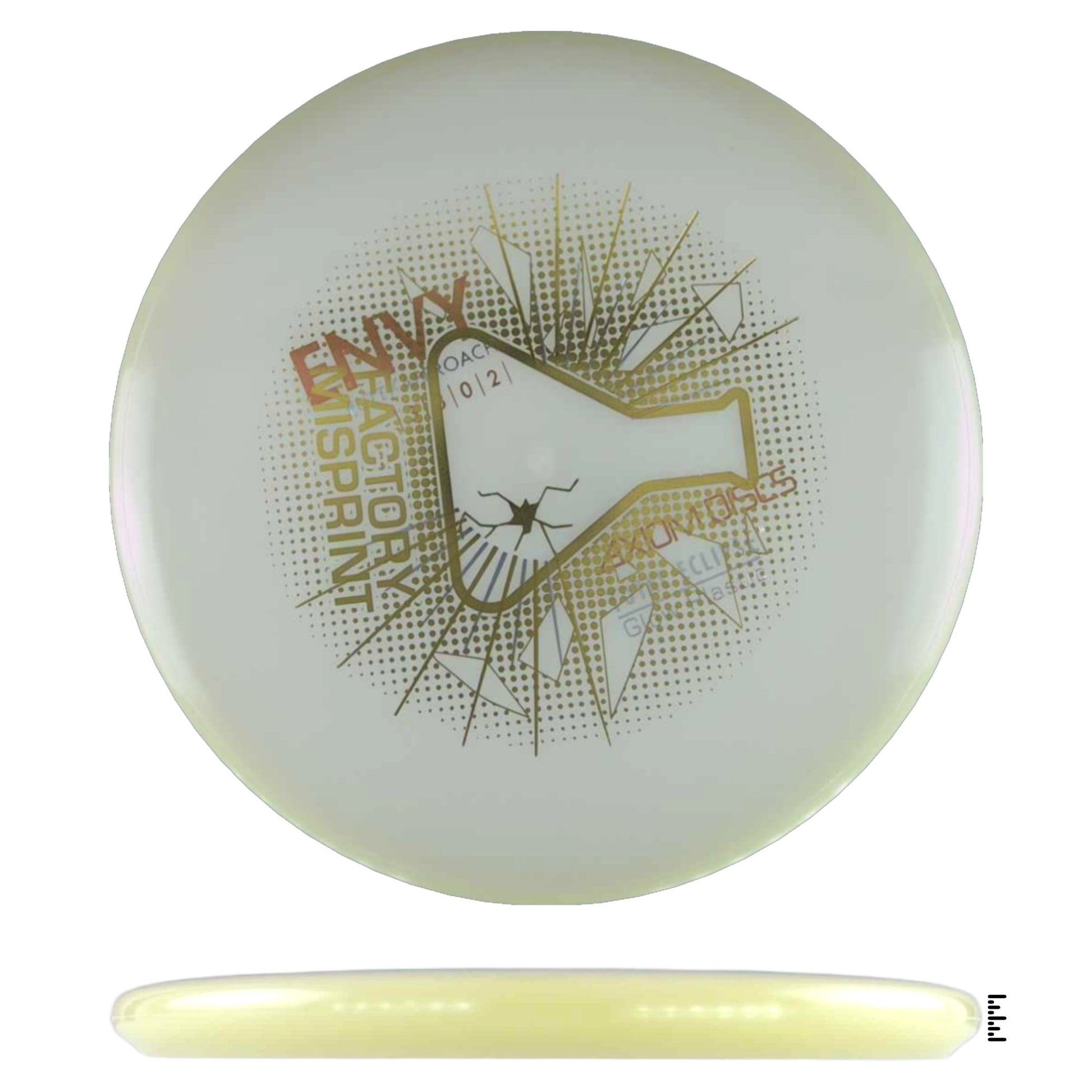 Axiom Discs Total Eclipse Envy Factory Misprint - Glow - Powergrip USA