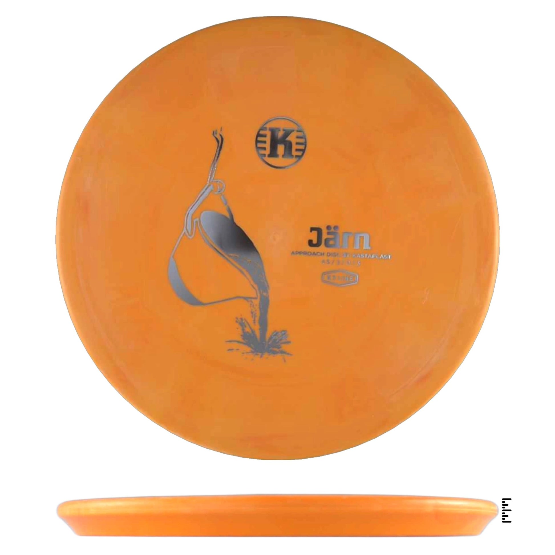 Kastaplast K3 Järn - Orange - Powergrip USA