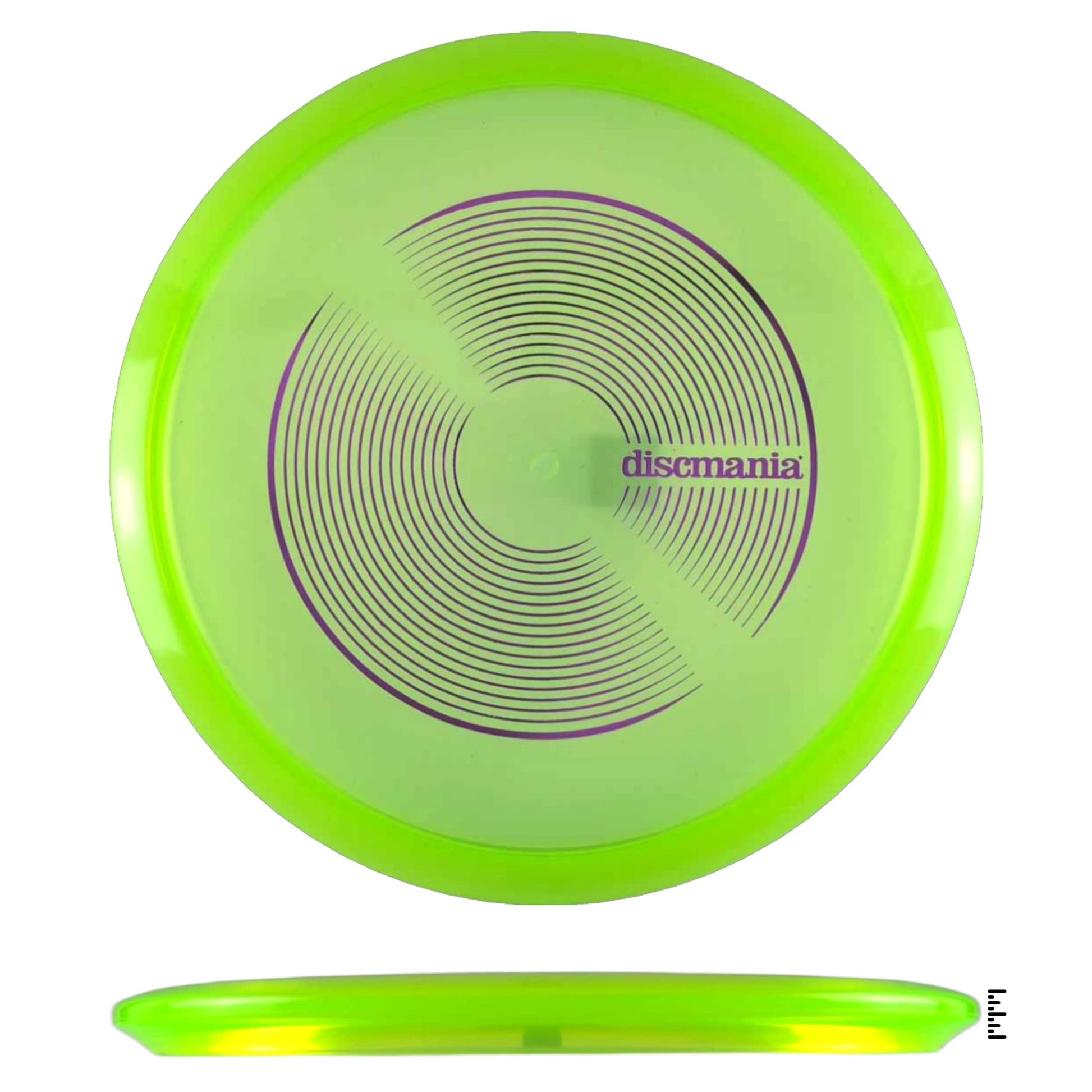Discmania C - Line MD3 Vinyl Stamp - Lime - Powergrip USA