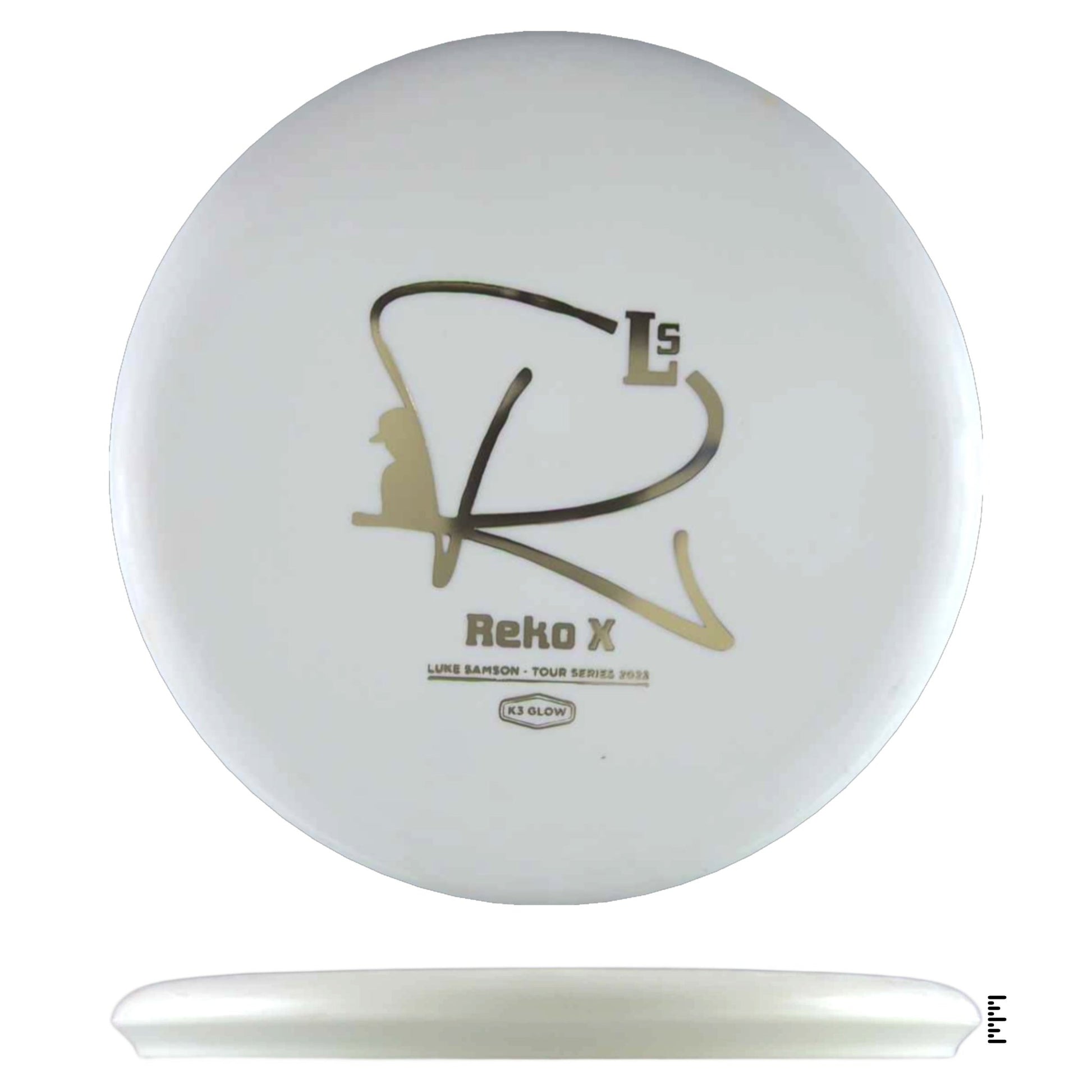 Kastaplast K3 Glow Reko X Luke Samson 2022 Tour Series - White - Powergrip USA