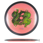 MVP Disc Sports Plasma Dimension - Eagle McMahon Team Series - Peach - Powergrip USA