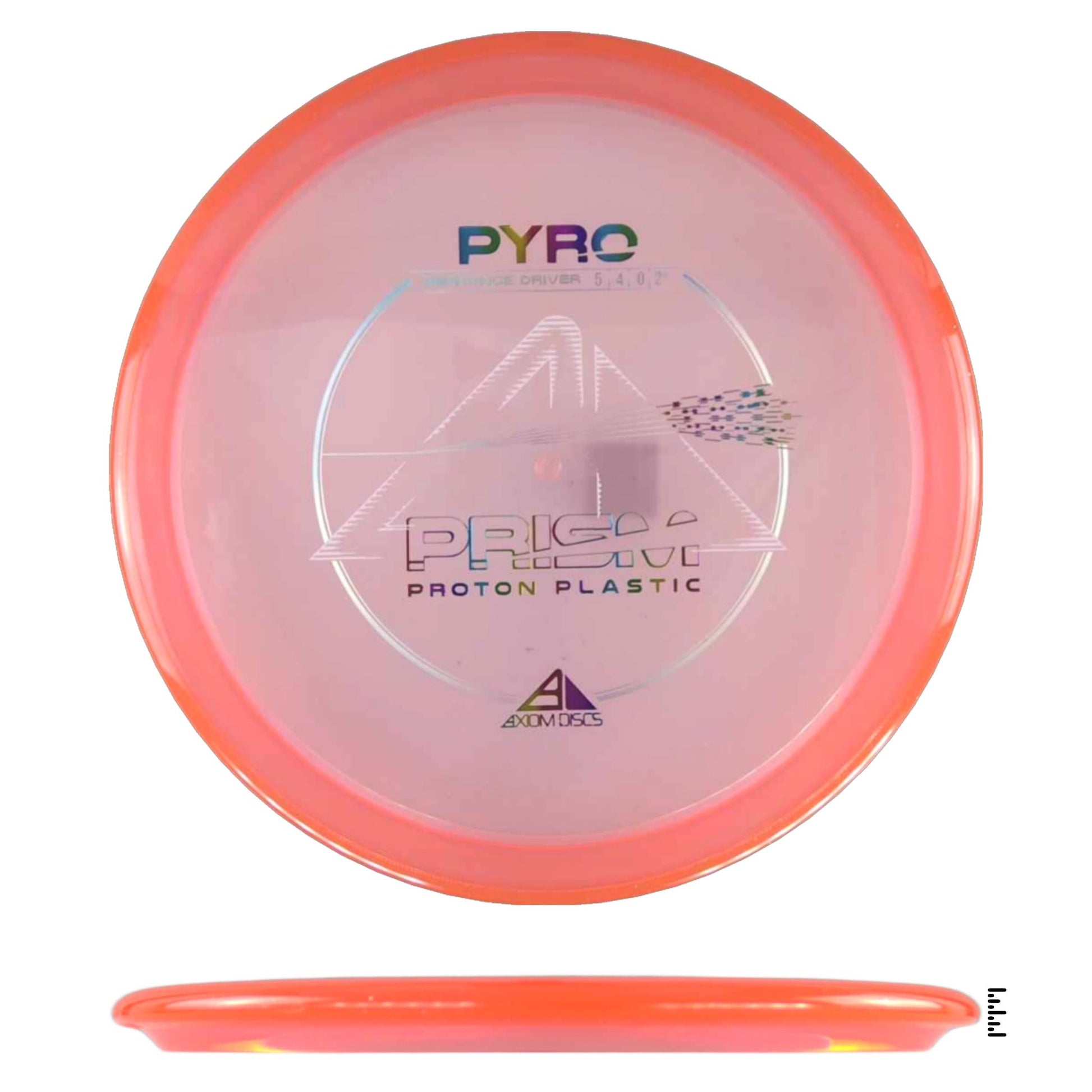 Axiom Discs Prism Proton Pyro - Pink / Orange - Powergrip USA
