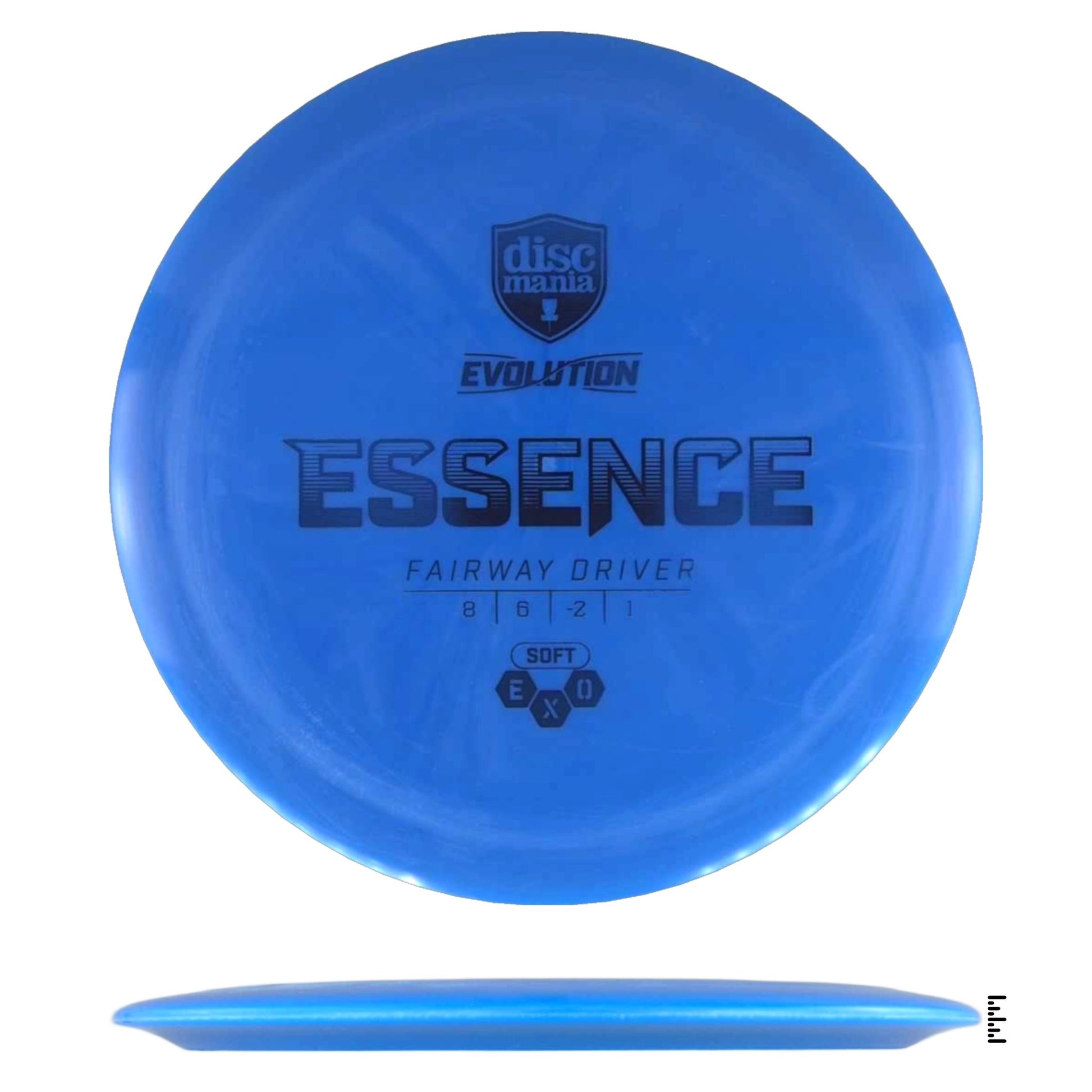 Discmania Evolution Soft Exo Essence - Blue - Powergrip USA