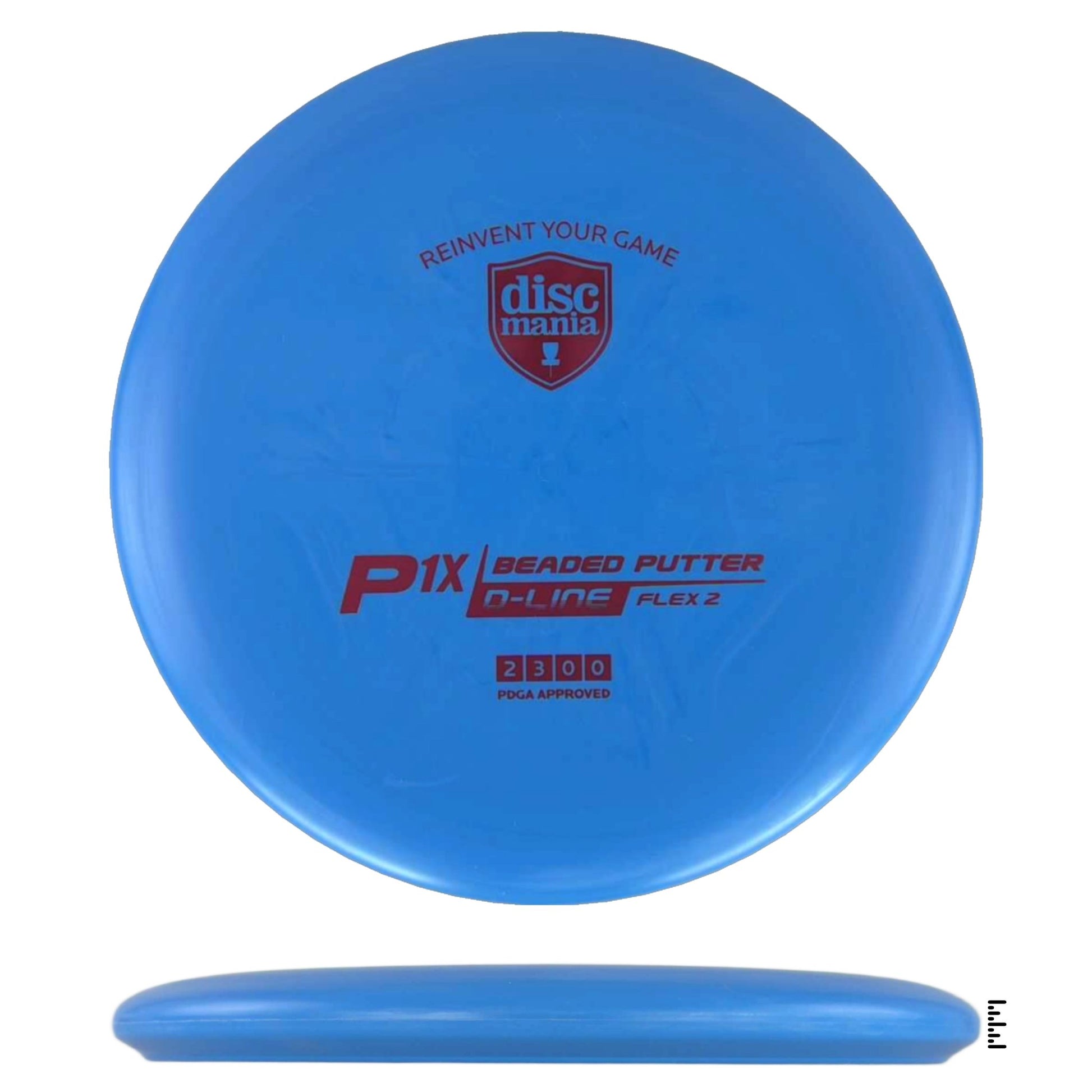 Discmania D - Line Flex 2 P1x - Blue - Powergrip USA