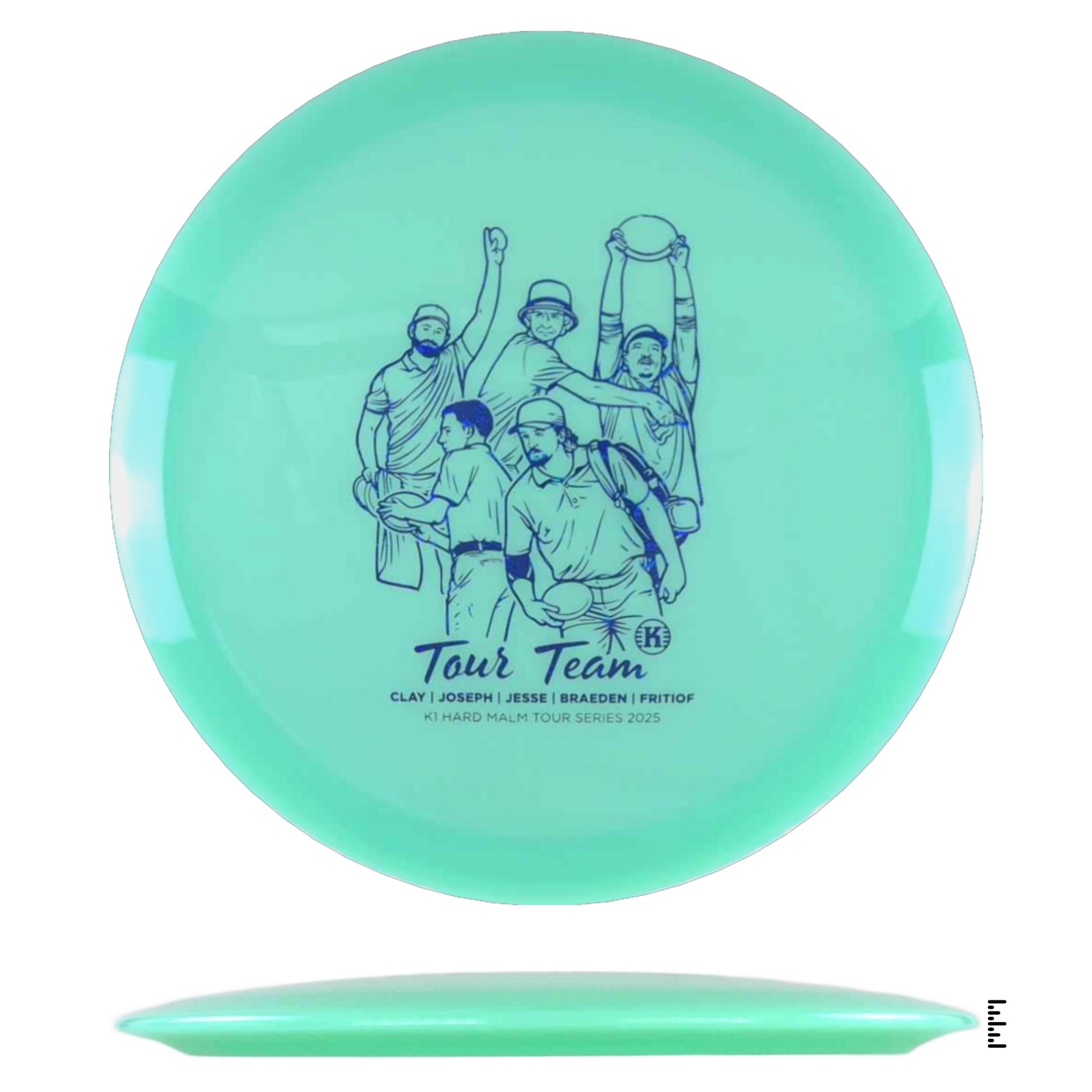 K1 Hard Malm 2025 Team Tour Series - Mint - Powergrip USA