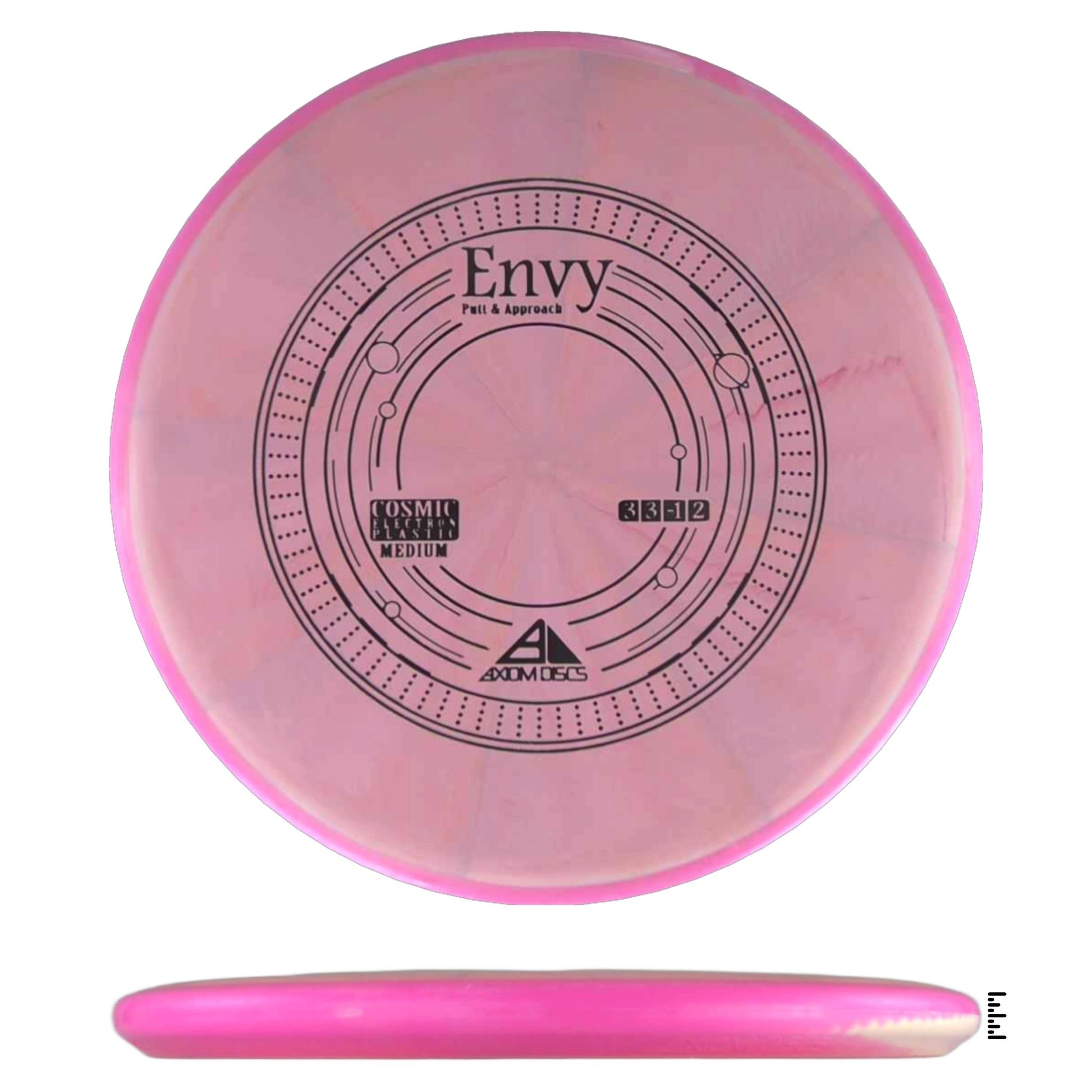 Axiom Discs Cosmic Electron Medium Envy - Pink / Magenta - Powergrip USA