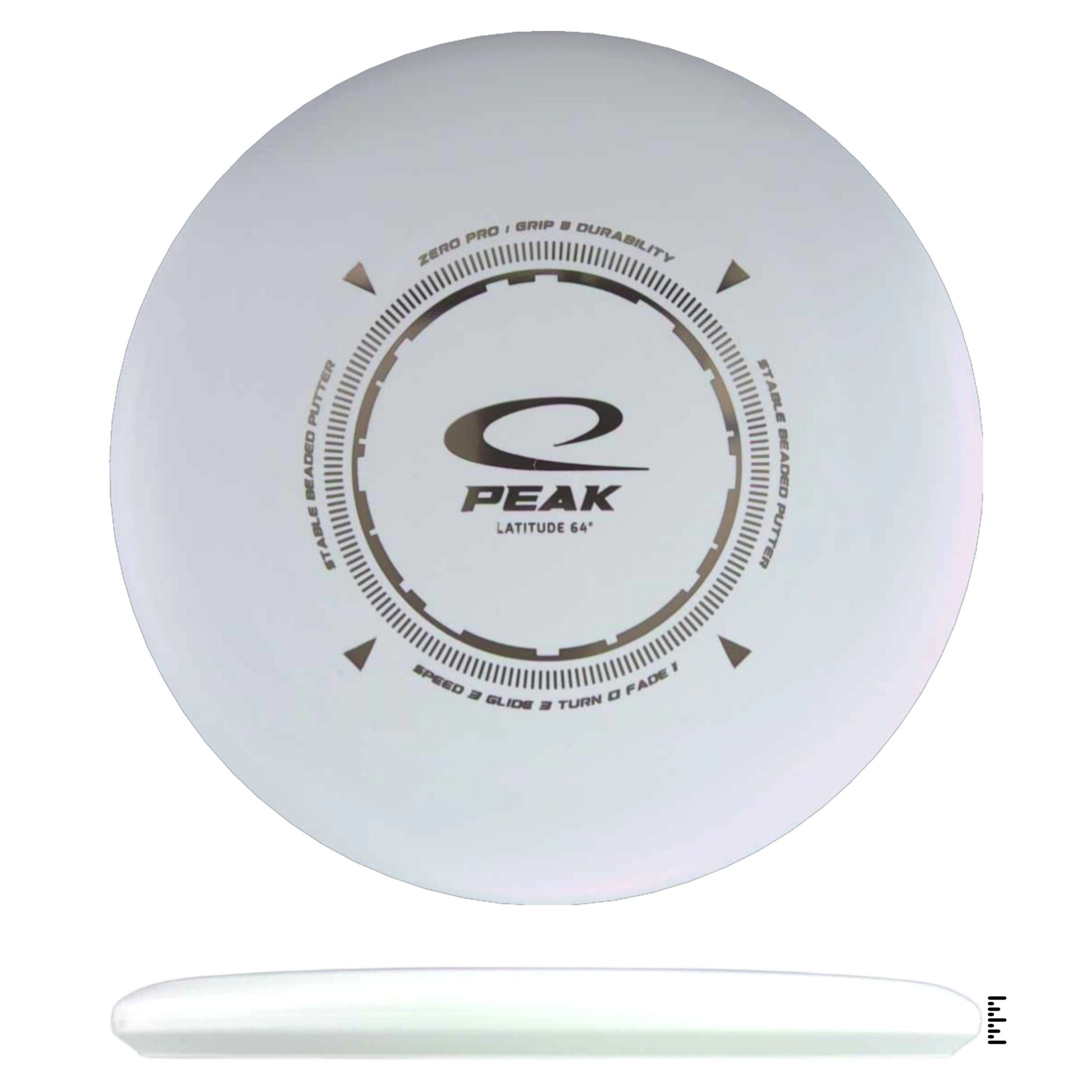 Latitude 64 Zero Pro Peak - White - Powergrip USA
