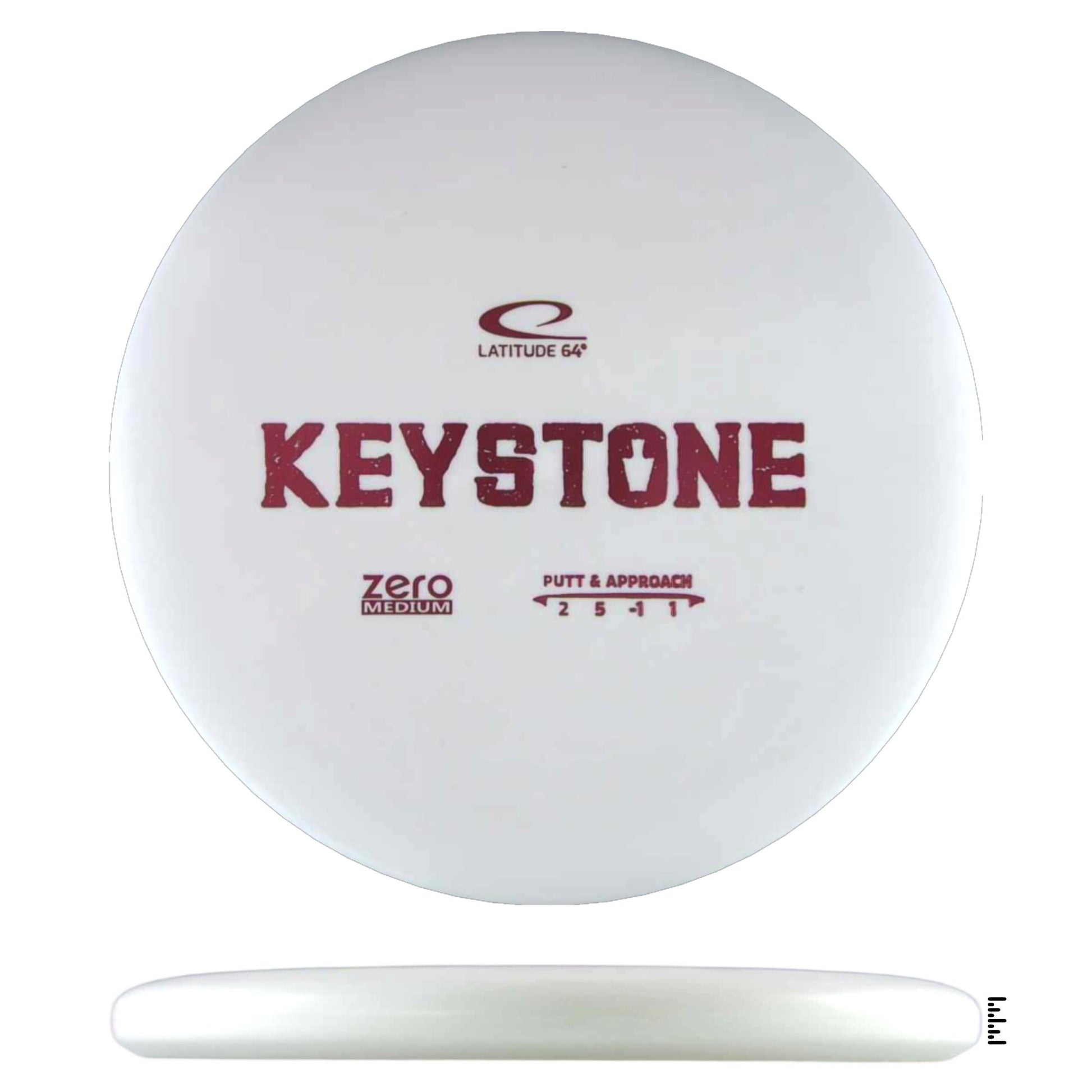 Latitude 64 Zero Medium Keystone - White - Powergrip USA