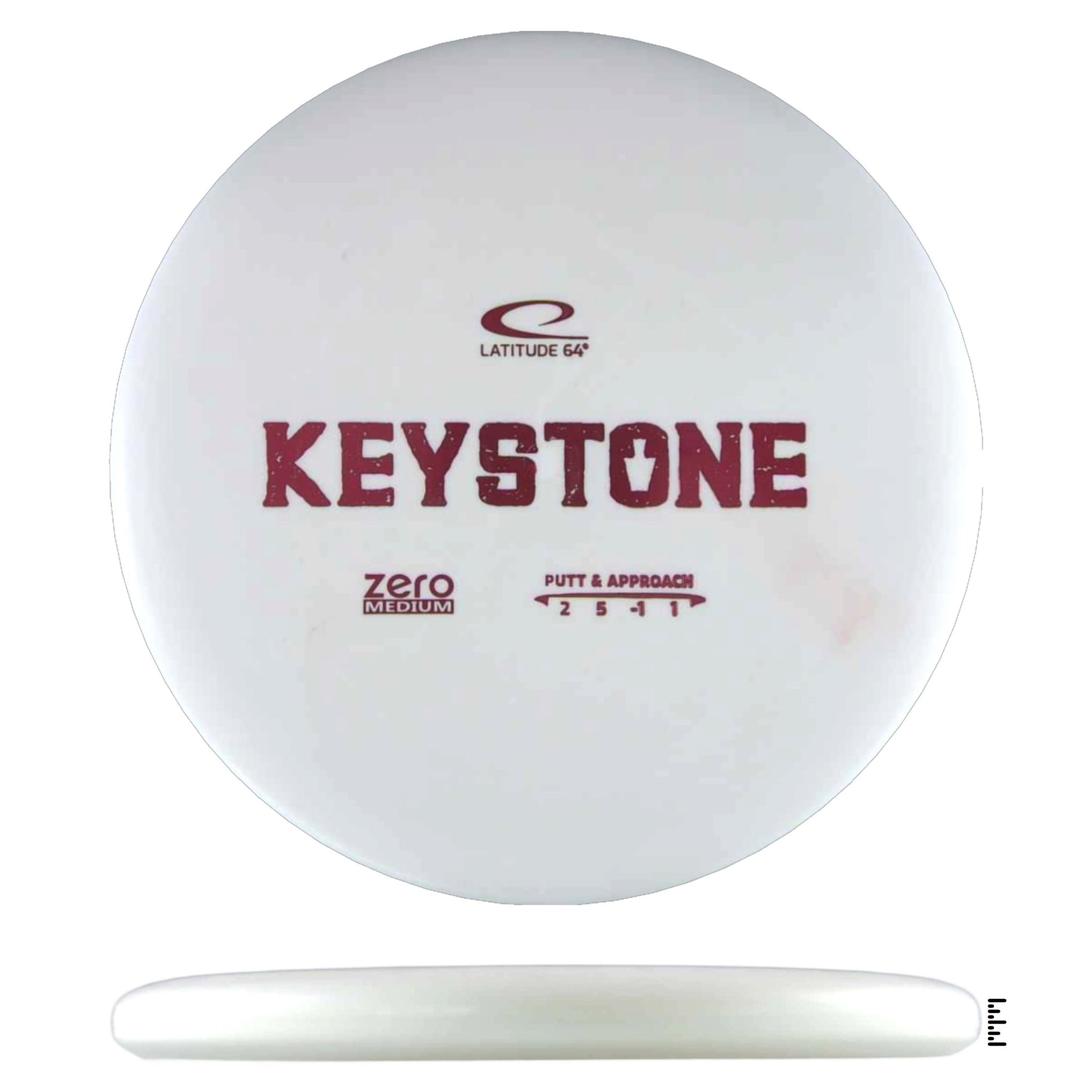 Latitude 64 Zero Medium Keystone - White - Powergrip USA