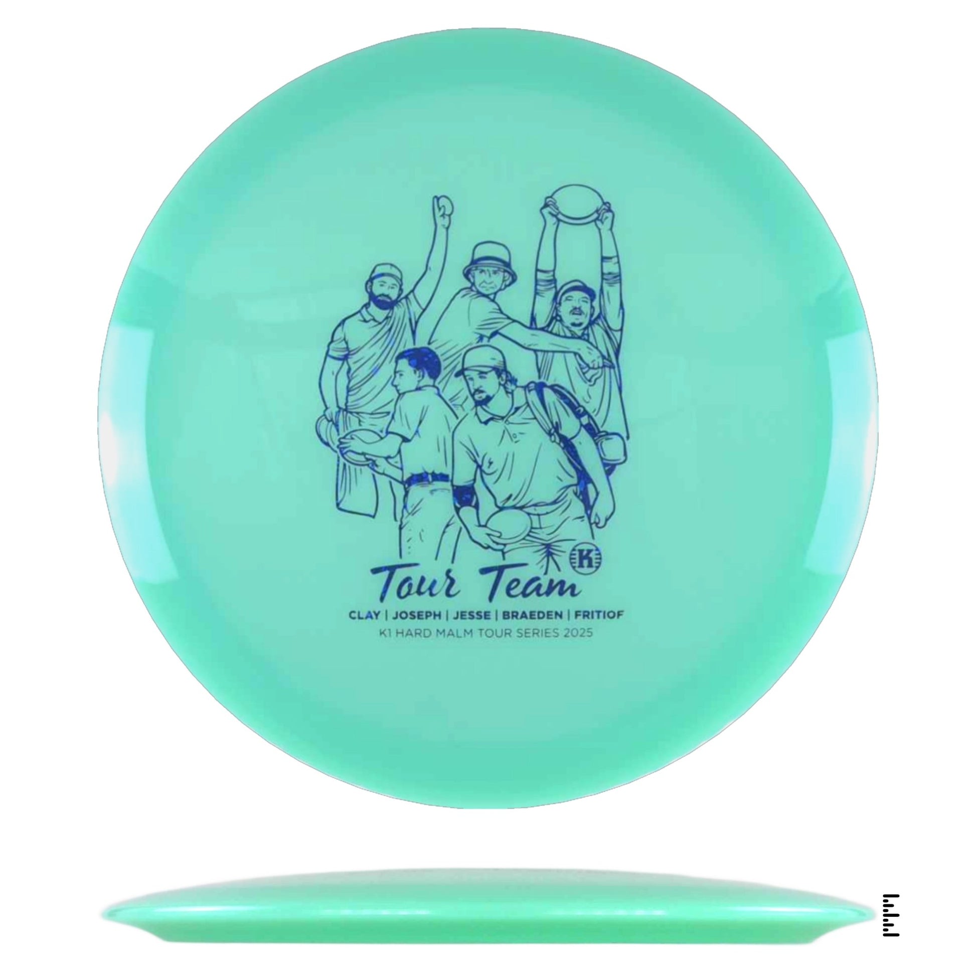 K1 Hard Malm 2025 Team Tour Series - Mint - Powergrip USA