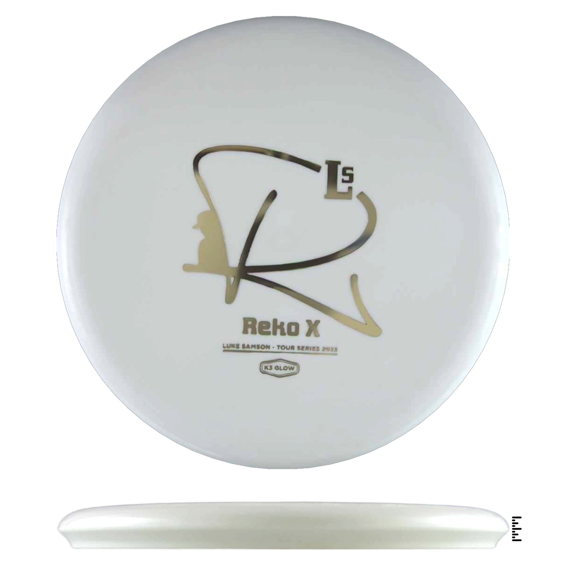 Kastaplast K3 Glow Reko X Luke Samson 2022 Tour Series - White - Powergrip USA