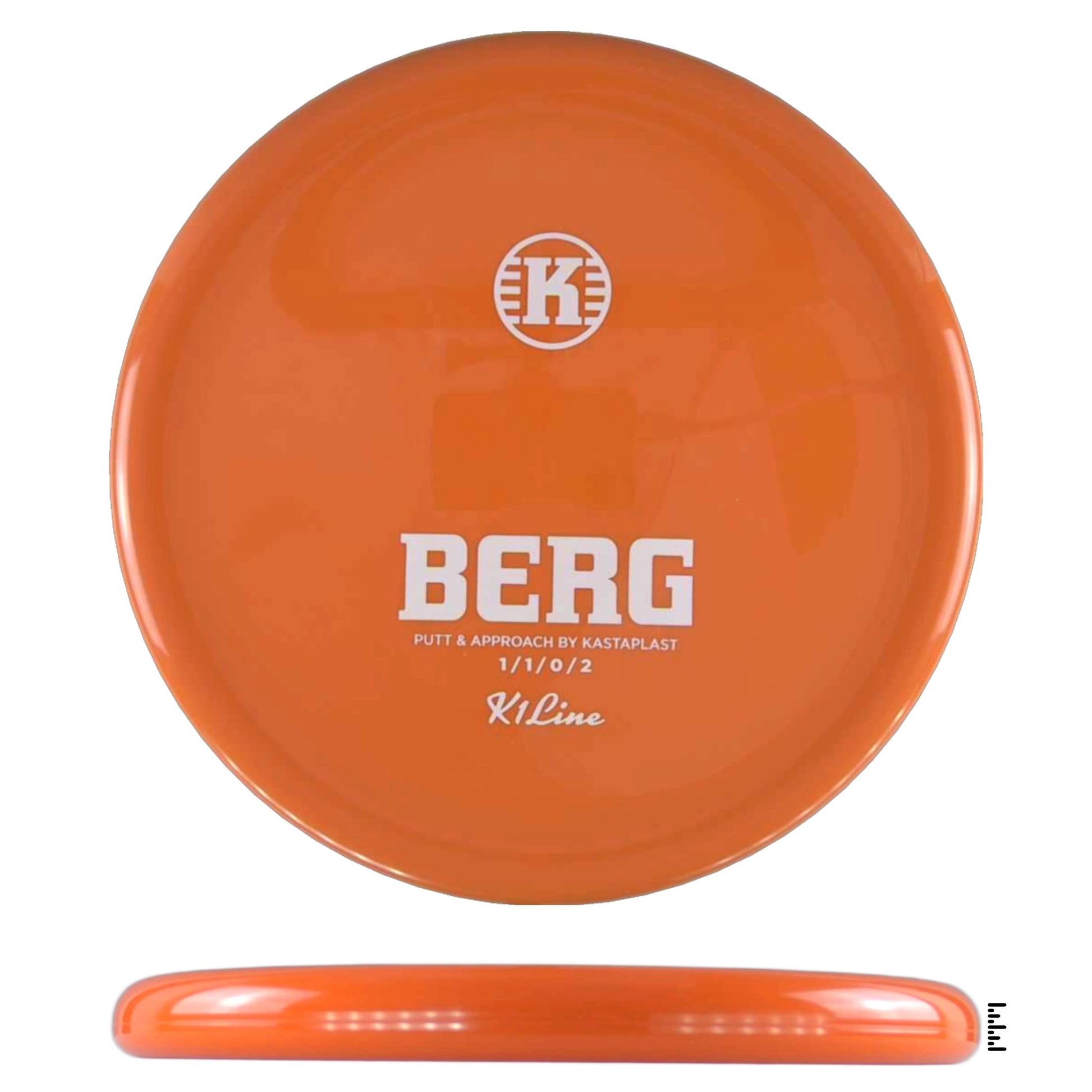 Kastaplast K1 Berg - Orange - Powergrip USA