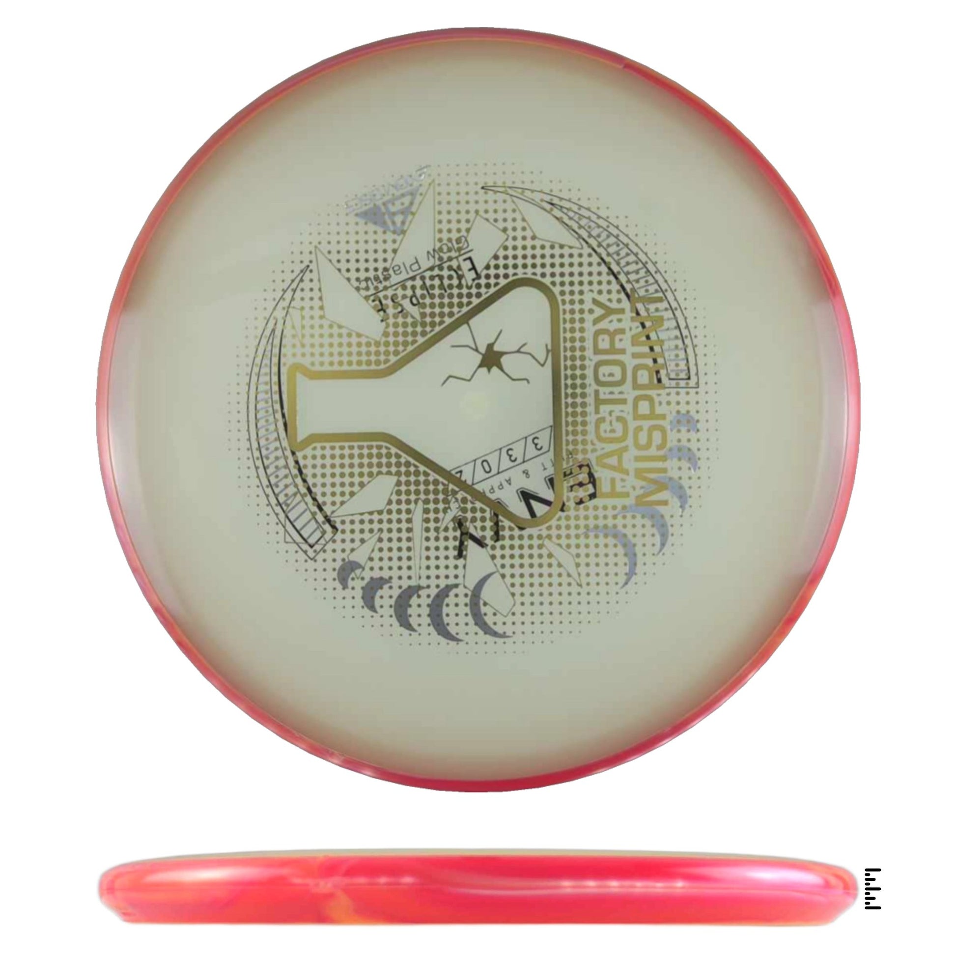 Axiom Discs Eclipse Envy Factory Misprint - Orange - Powergrip USA