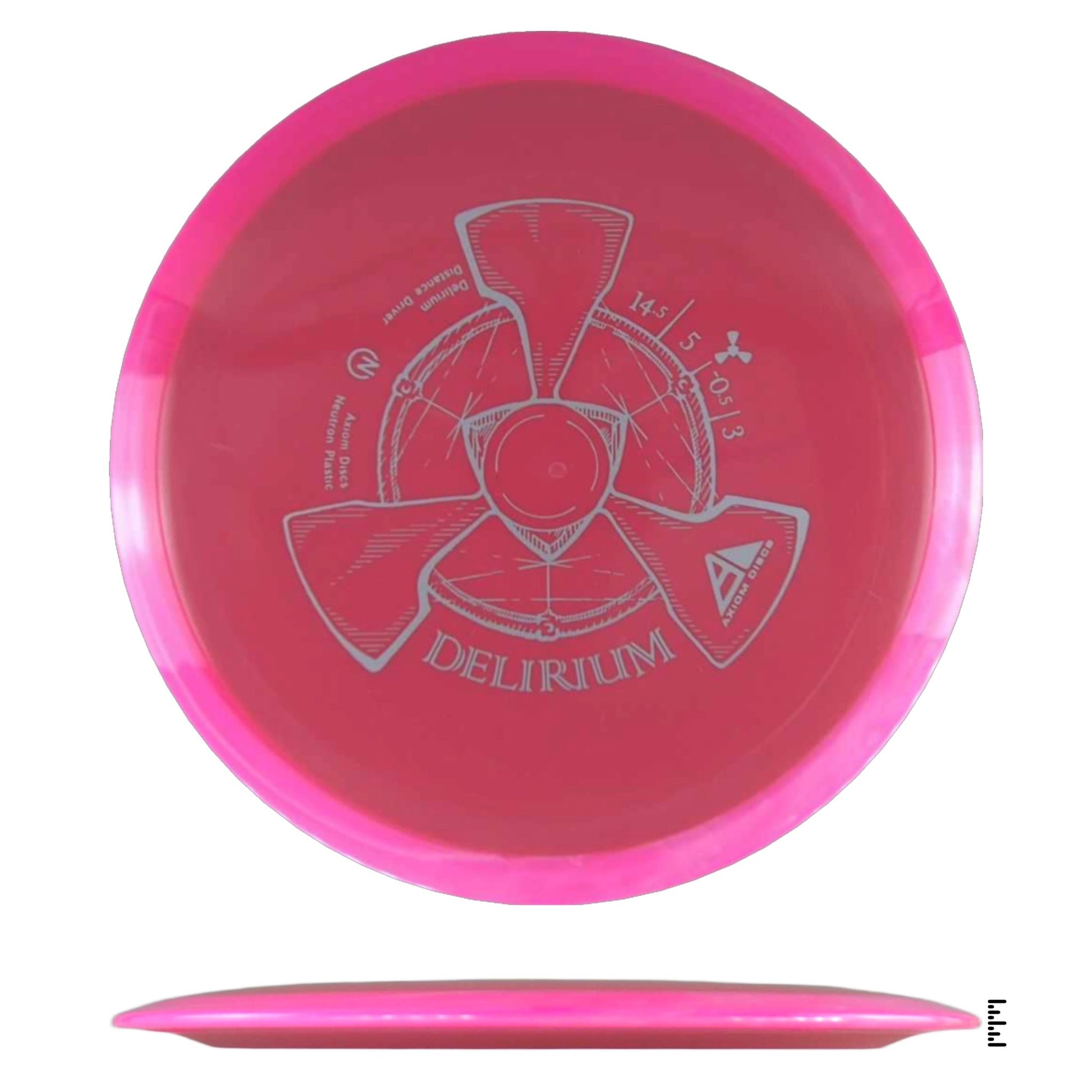 Axiom Discs Neutron Delirium - Red / Pink - Powergrip USA